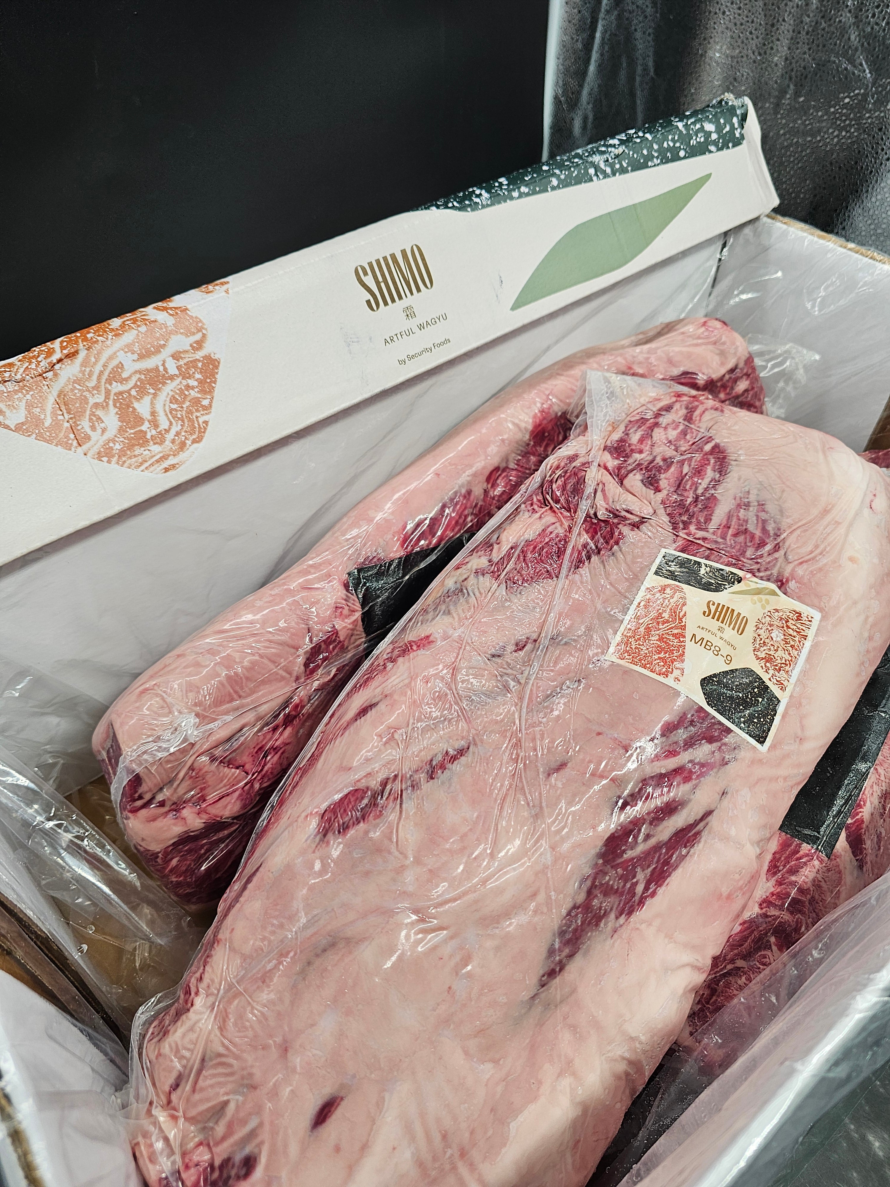 Shimo Artful Wagyu Cube Roll MB 8–9 – The Pinnacle of Grain-Fed Wagyu Versatility $109/kg