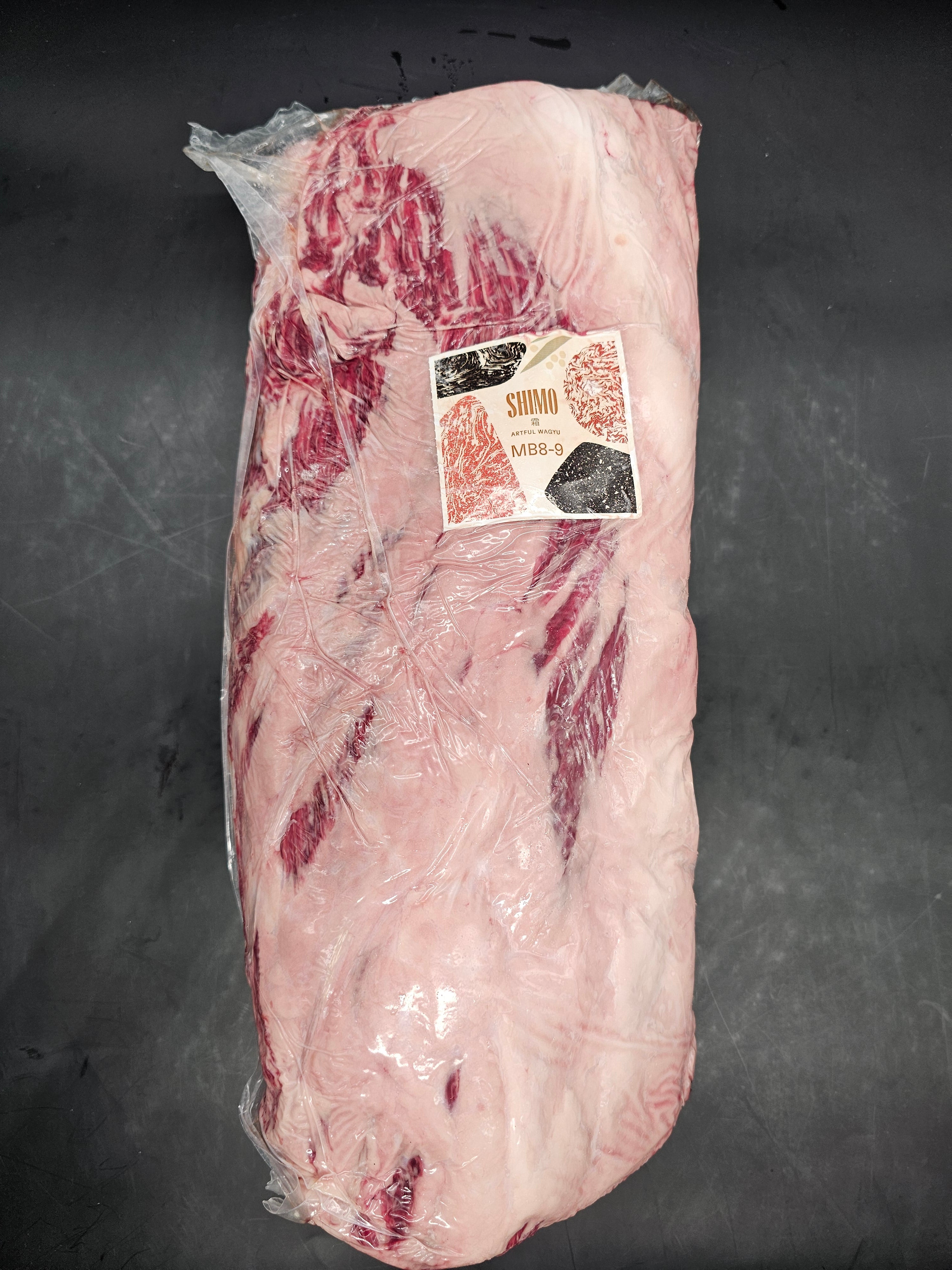 Shimo Artful Wagyu Cube Roll MB 8–9 – The Pinnacle of Grain-Fed Wagyu Versatility $109/kg
