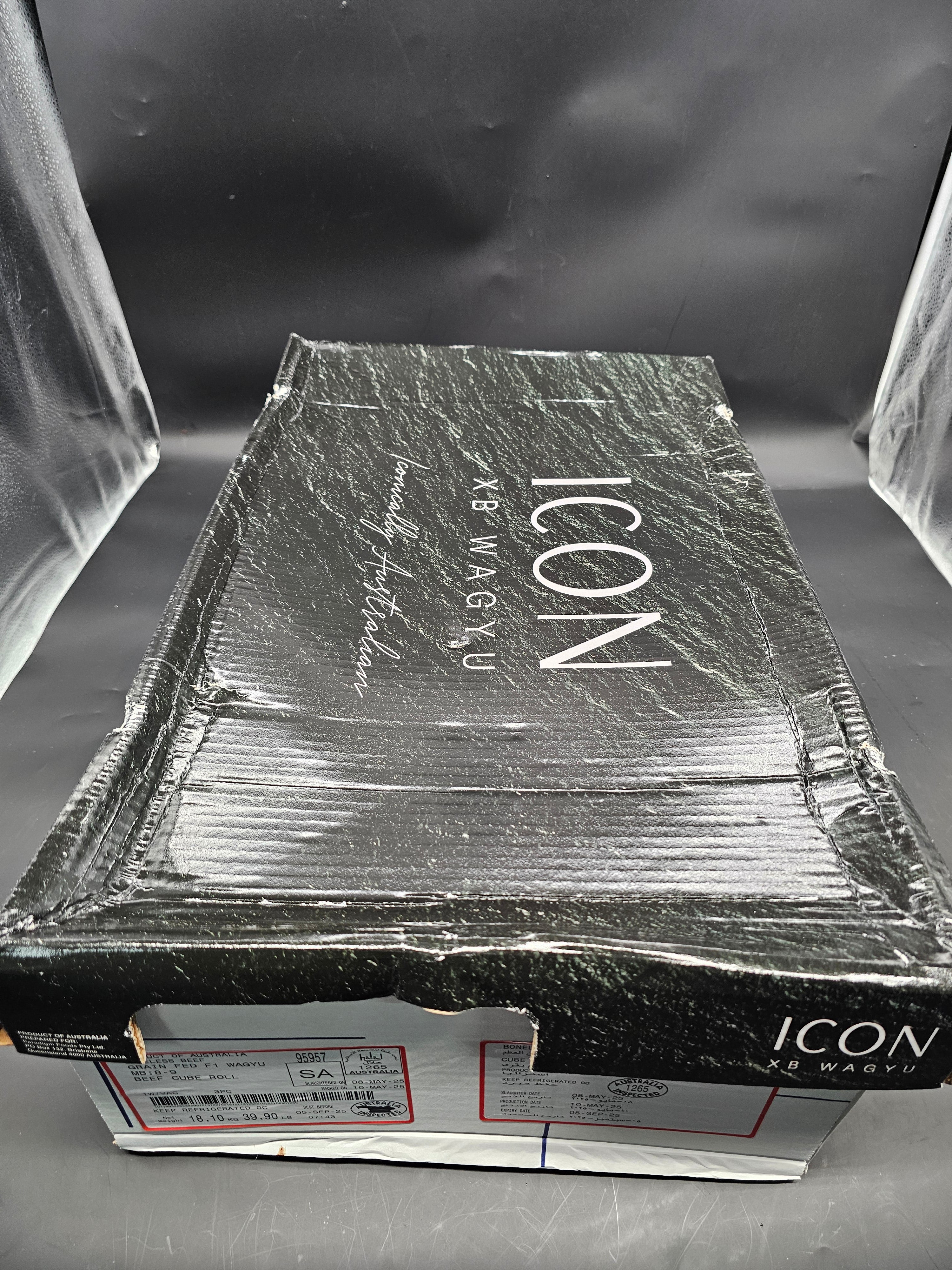 ICON XB Wagyu F1 Scotch Cube Roll MB 8–9 – Australia’s Premium Hybrid Wagyu $108 KG