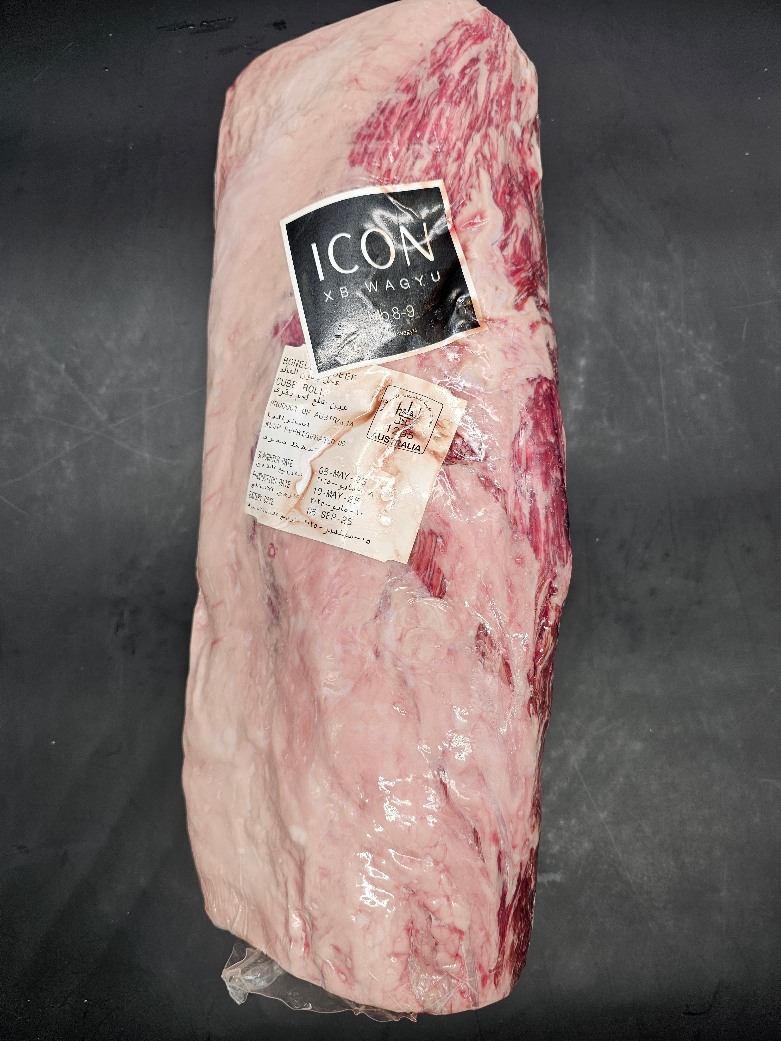 ICON XB Wagyu F1 Scotch Cube Roll MB 8–9 – Australia’s Premium Hybrid Wagyu $108 KG