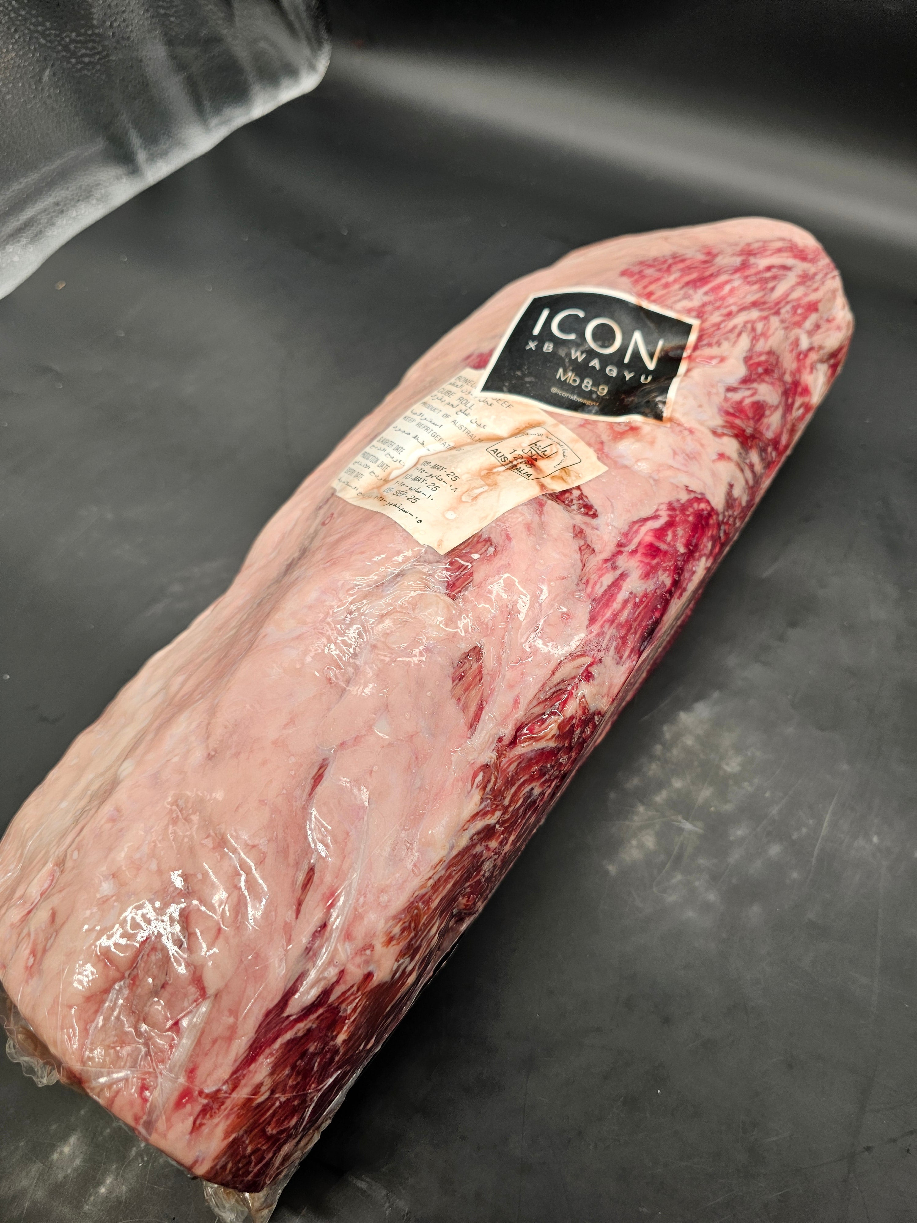 ICON XB Wagyu F1 Scotch Cube Roll MB 8–9 – Australia’s Premium Hybrid Wagyu $108 KG