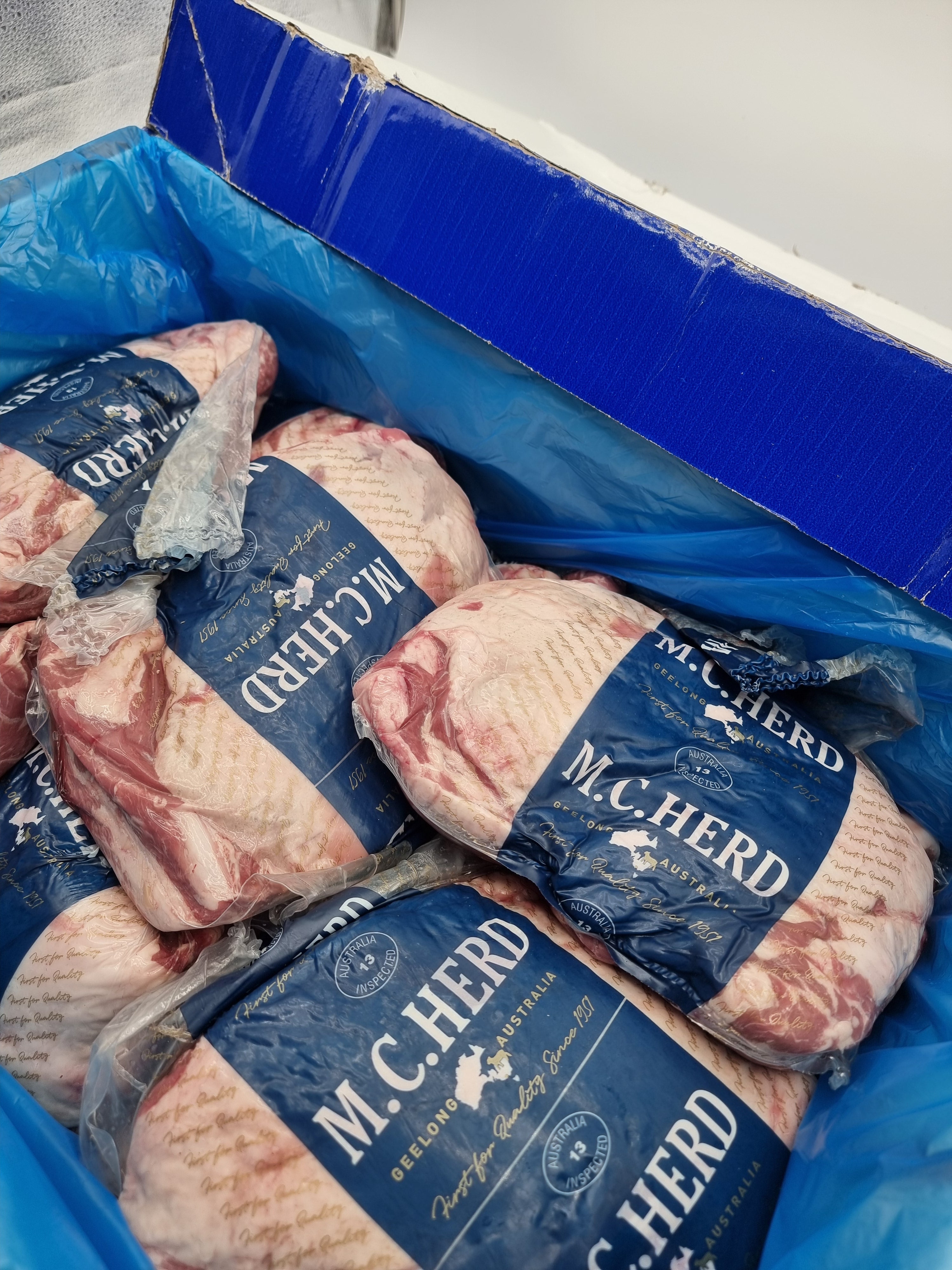Lamb Forequarters – M.C. Herd (Boneless, Grass-Fed Lamb) $29/kg