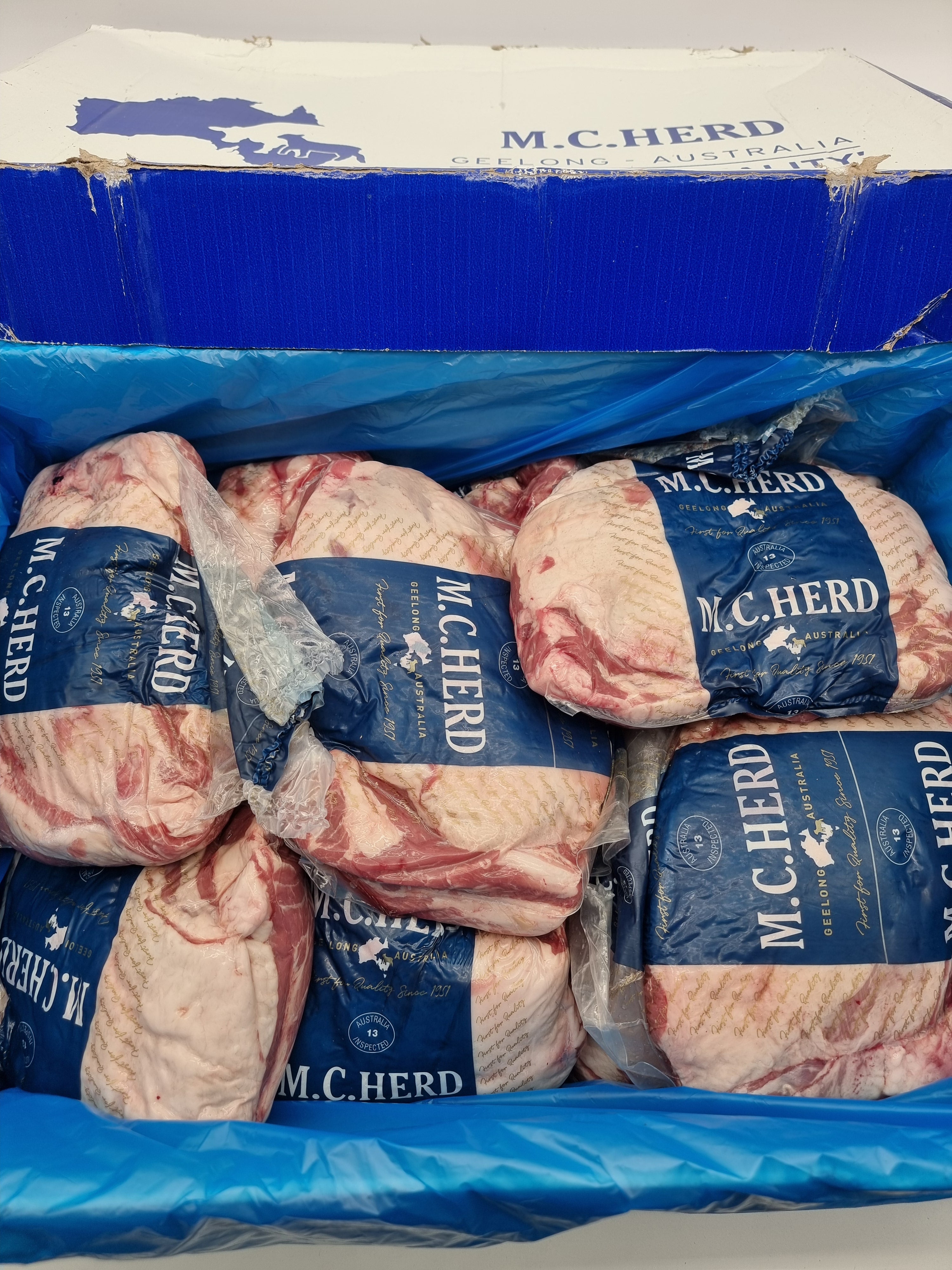 Lamb Forequarters – M.C. Herd (Boneless, Grass-Fed Lamb) $29/kg