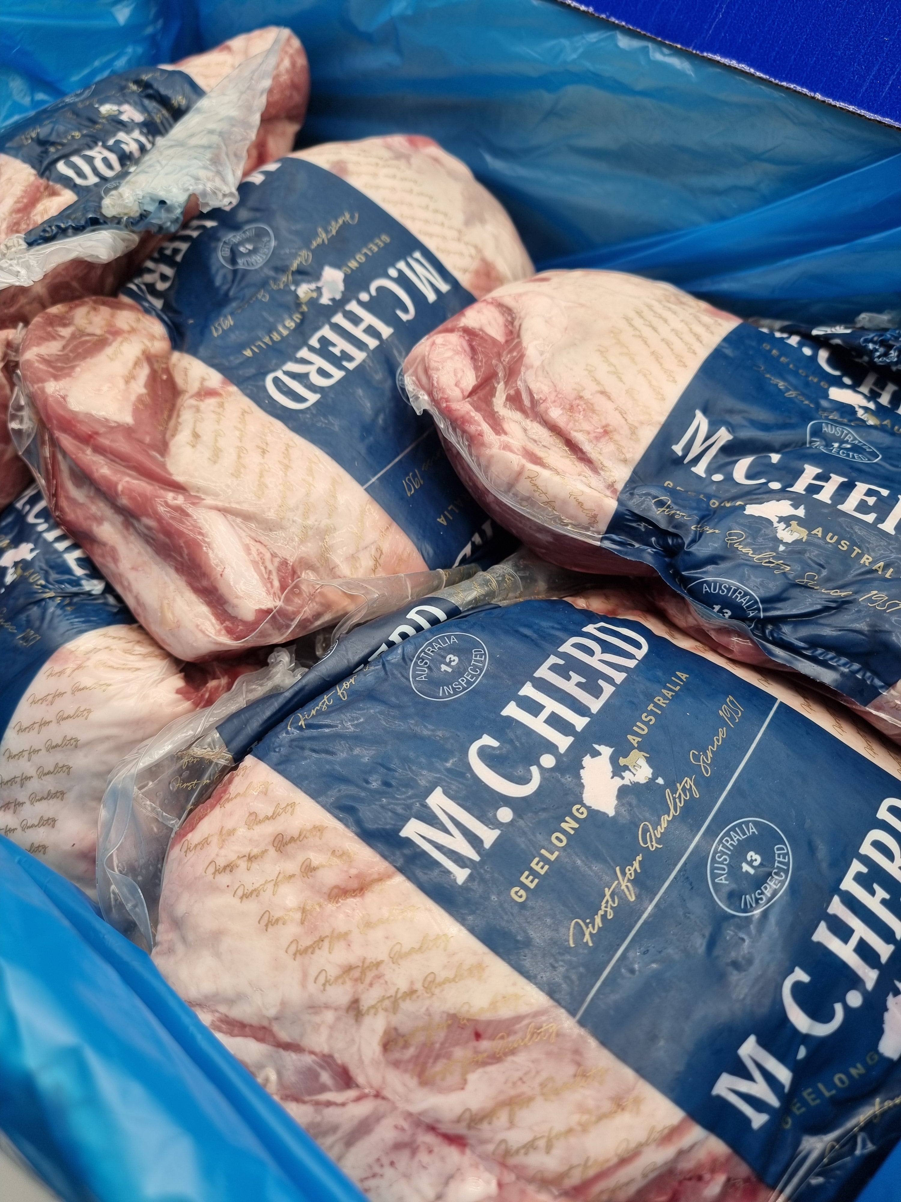 Lamb Forequarters – M.C. Herd (Boneless, Grass-Fed Lamb) $29/kg