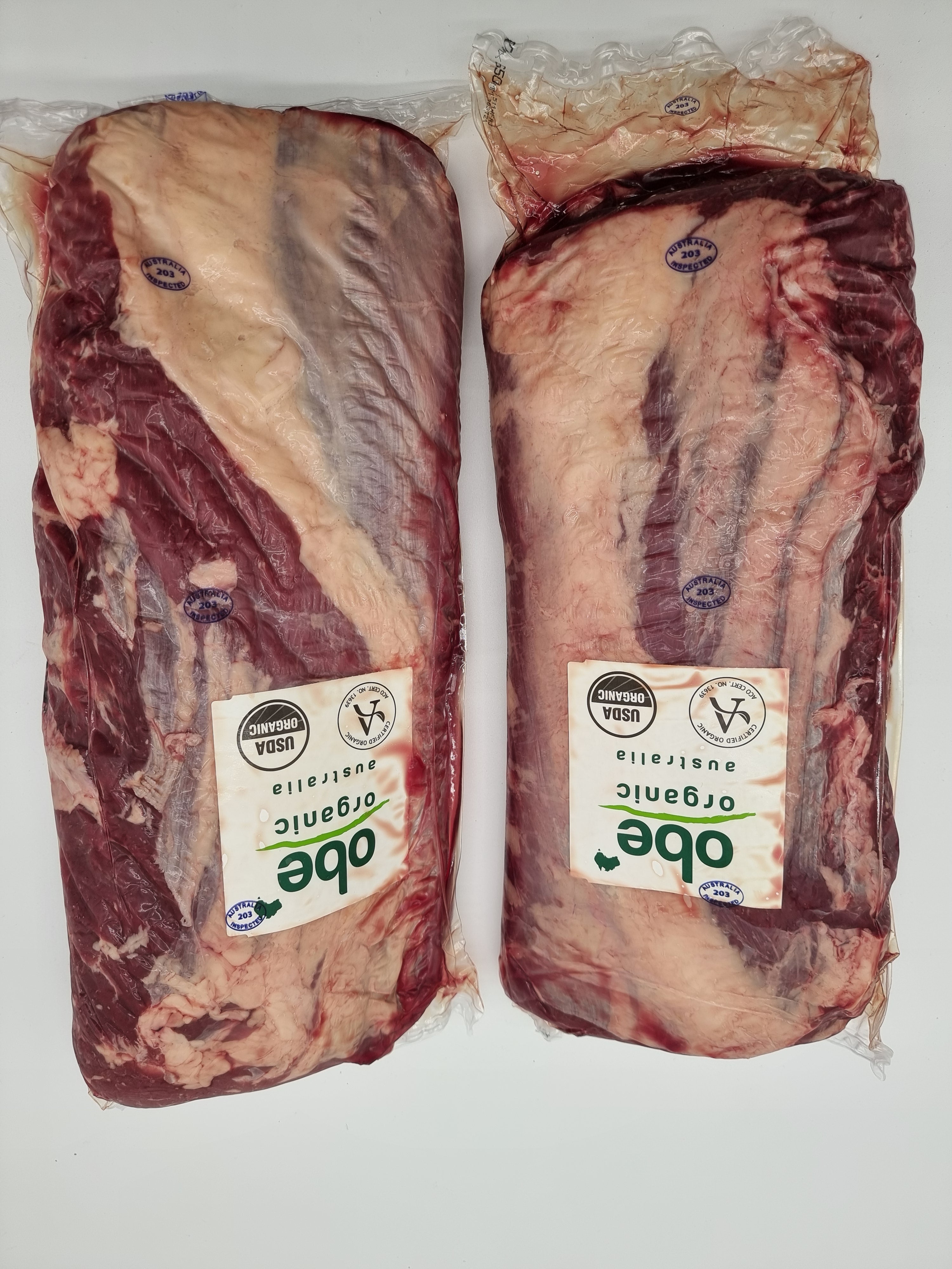 OBE Organic 100% Grass-Fed and Finished Scotch Cube Roll - $54/kg