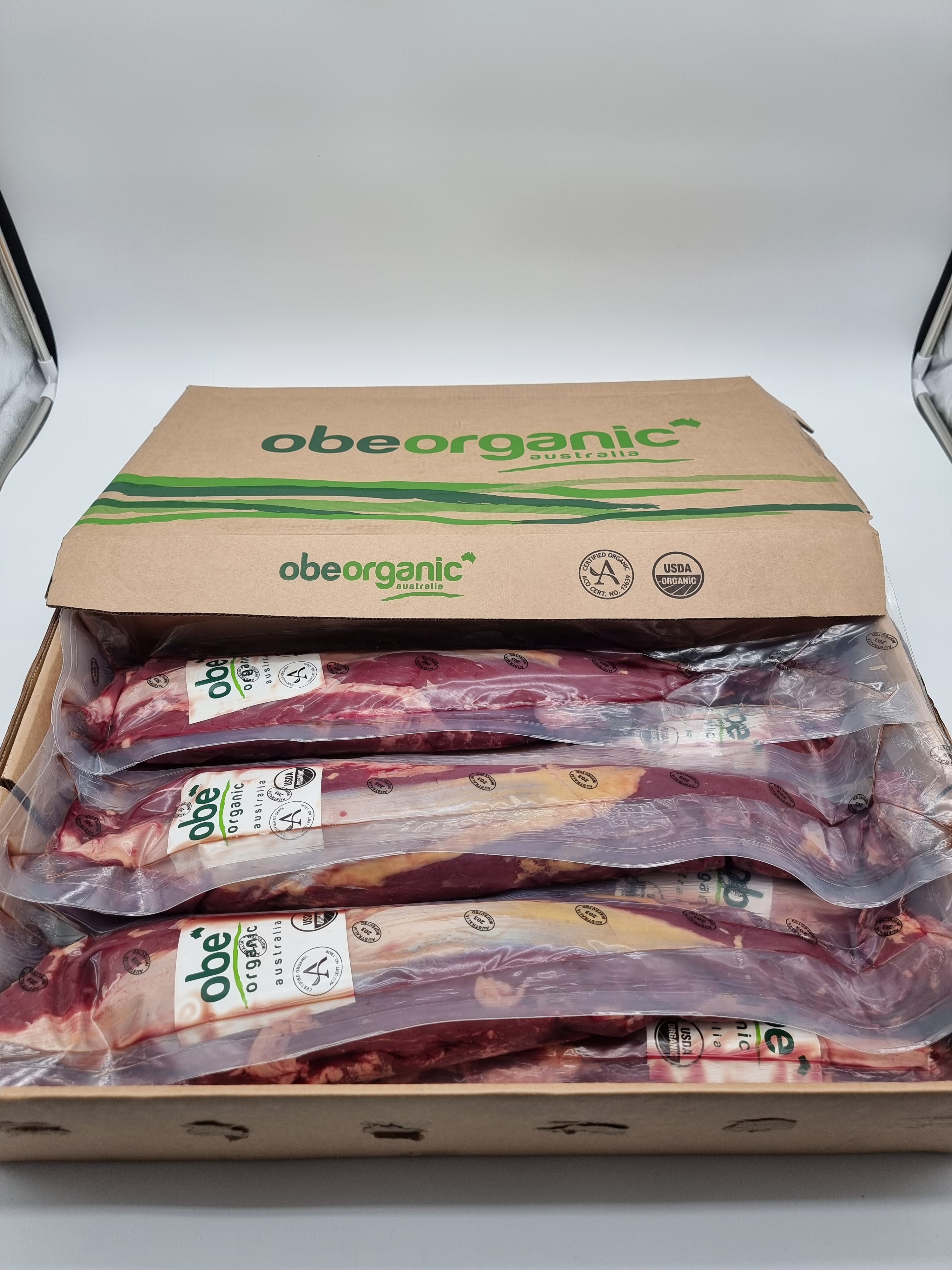 OBE Organic 100% Grass-Fed and Finished - Eye Fillet - $73/kg