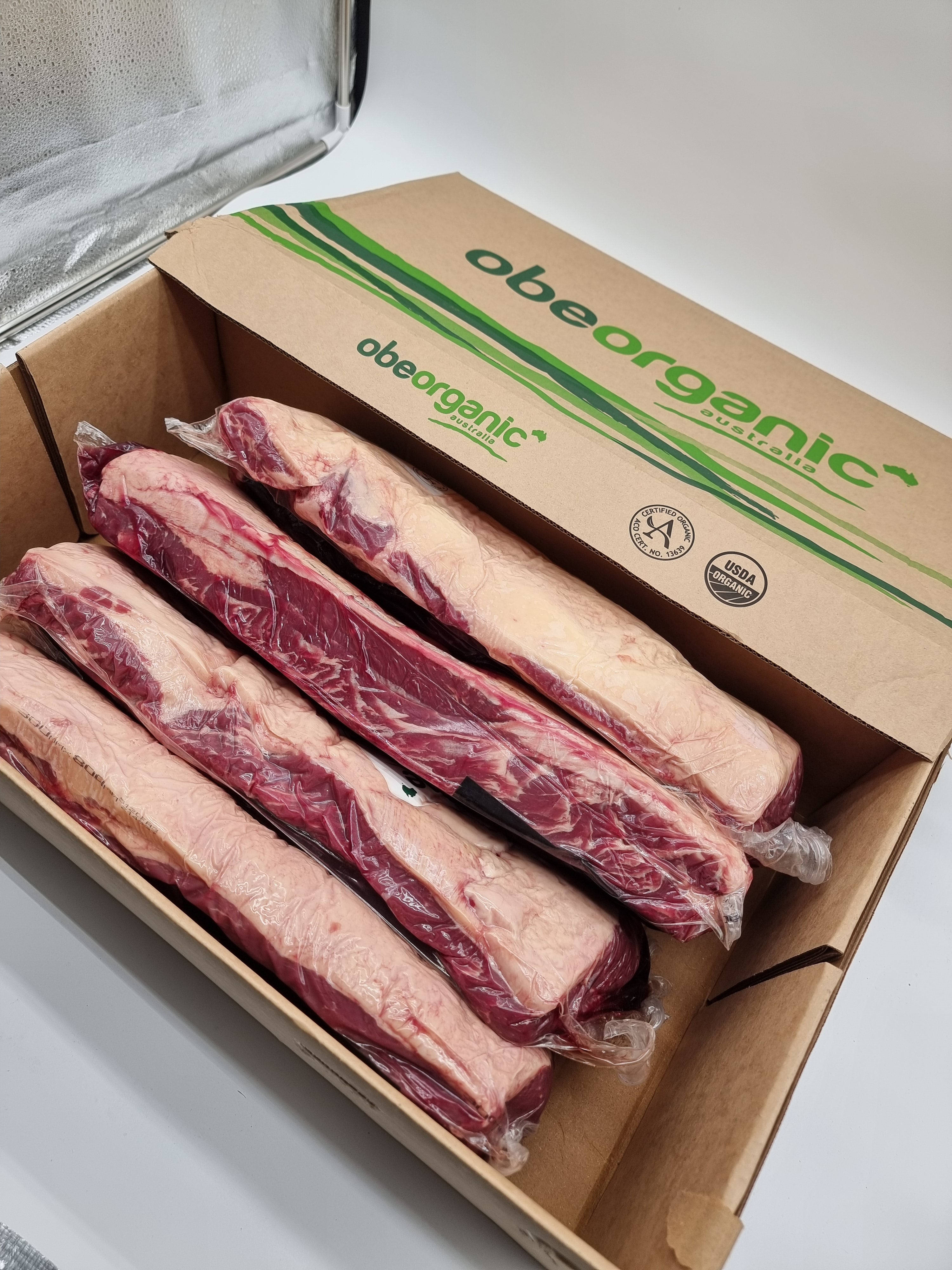 OBE Organic 100% Grass-Fed and Finished Porterhouse - $34/kg