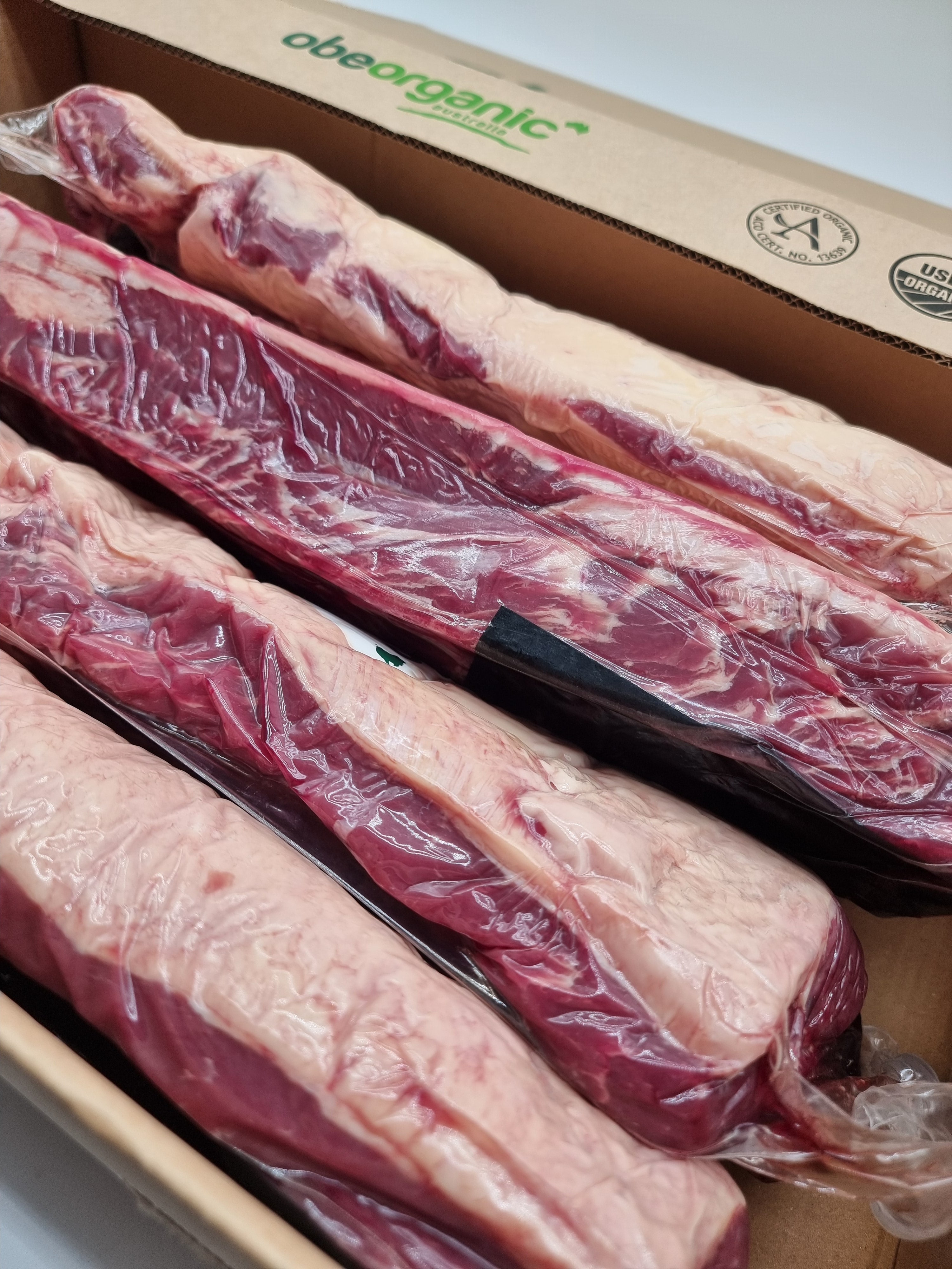 OBE Organic 100% Grass-Fed and Finished Porterhouse - $34/kg