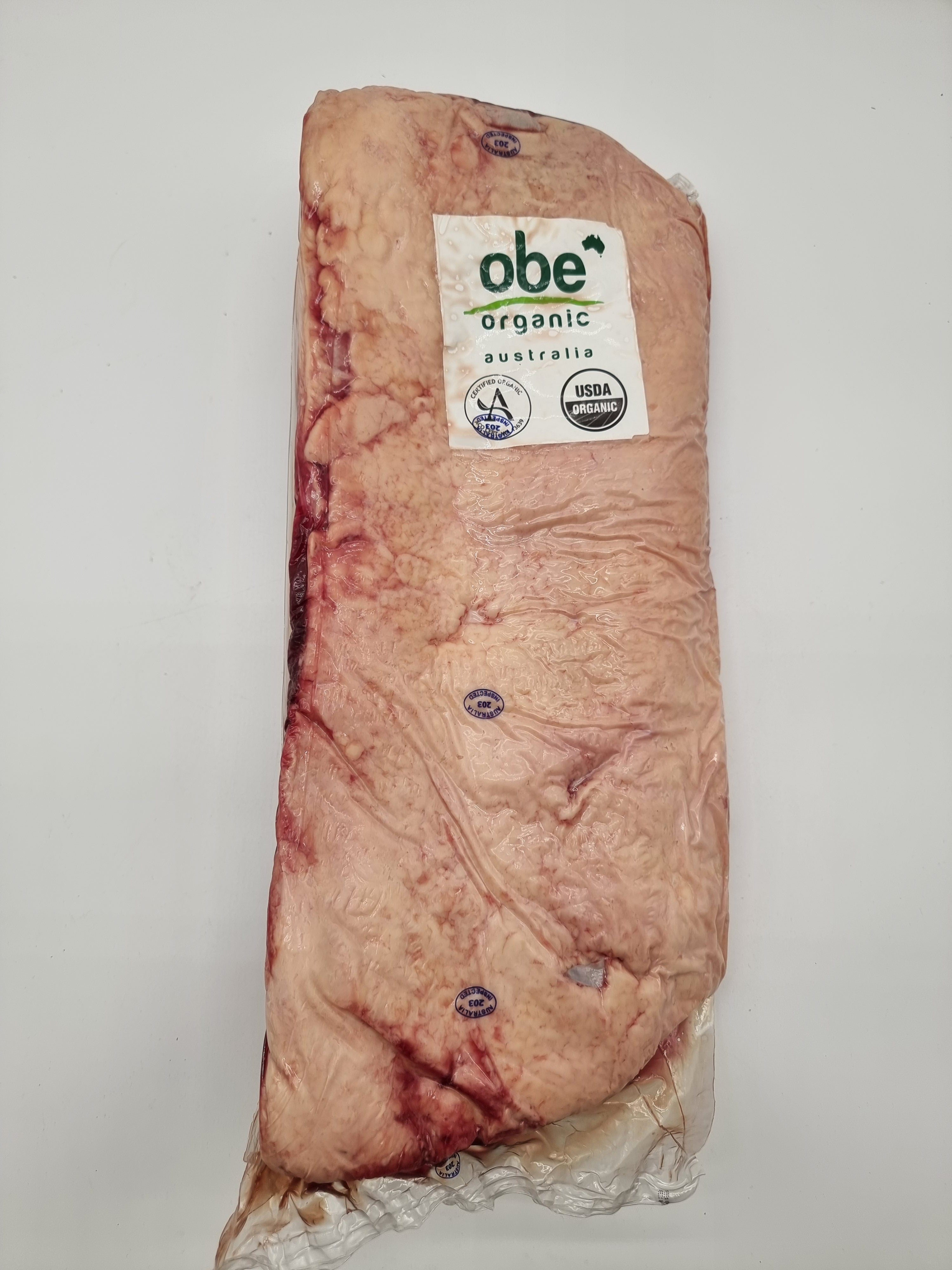 OBE Organic 100% Grass-Fed and Finished Porterhouse - $34/kg