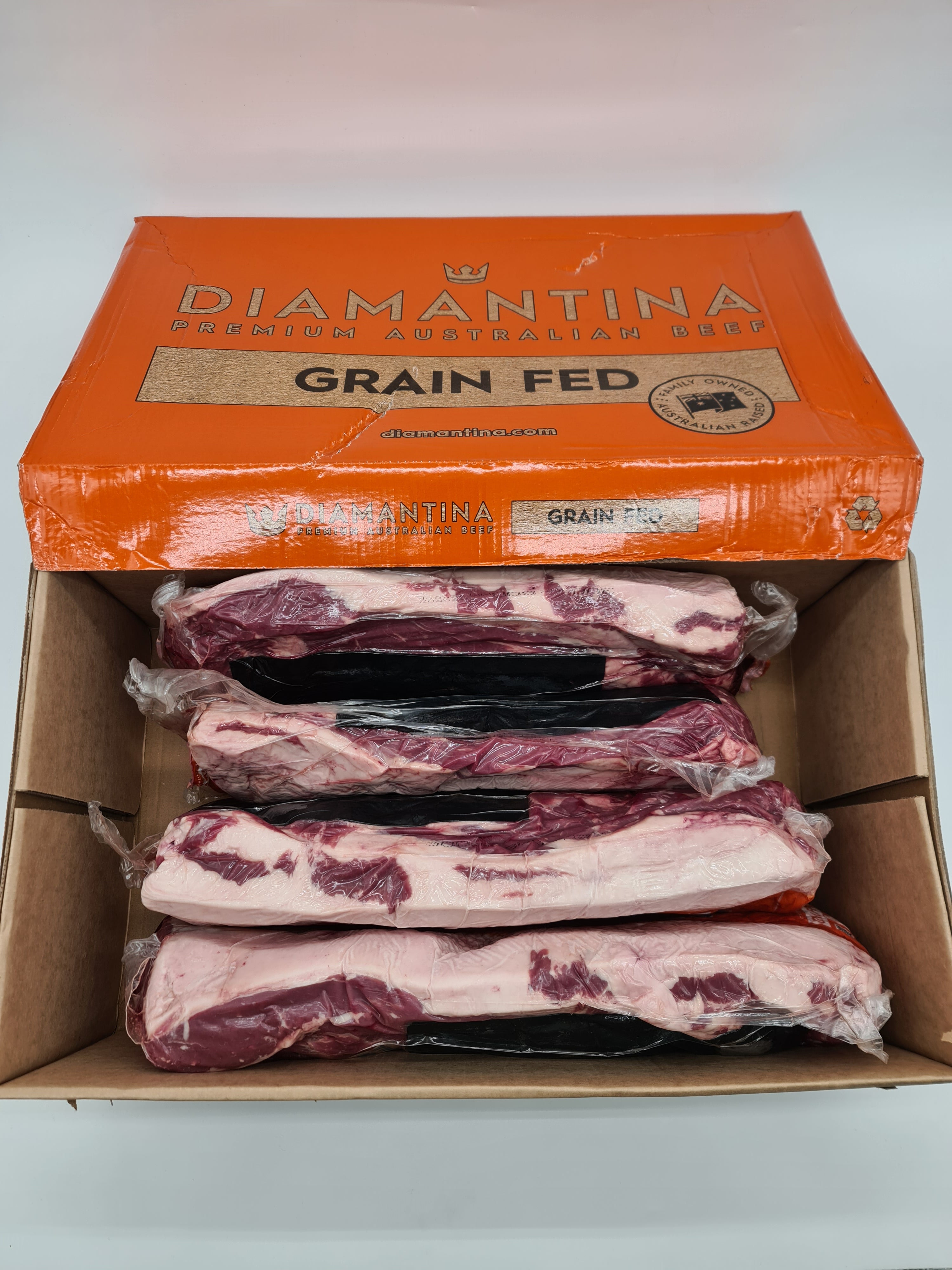 Diamantina Grain Fed Striploin (Porterhouse) $37/kg