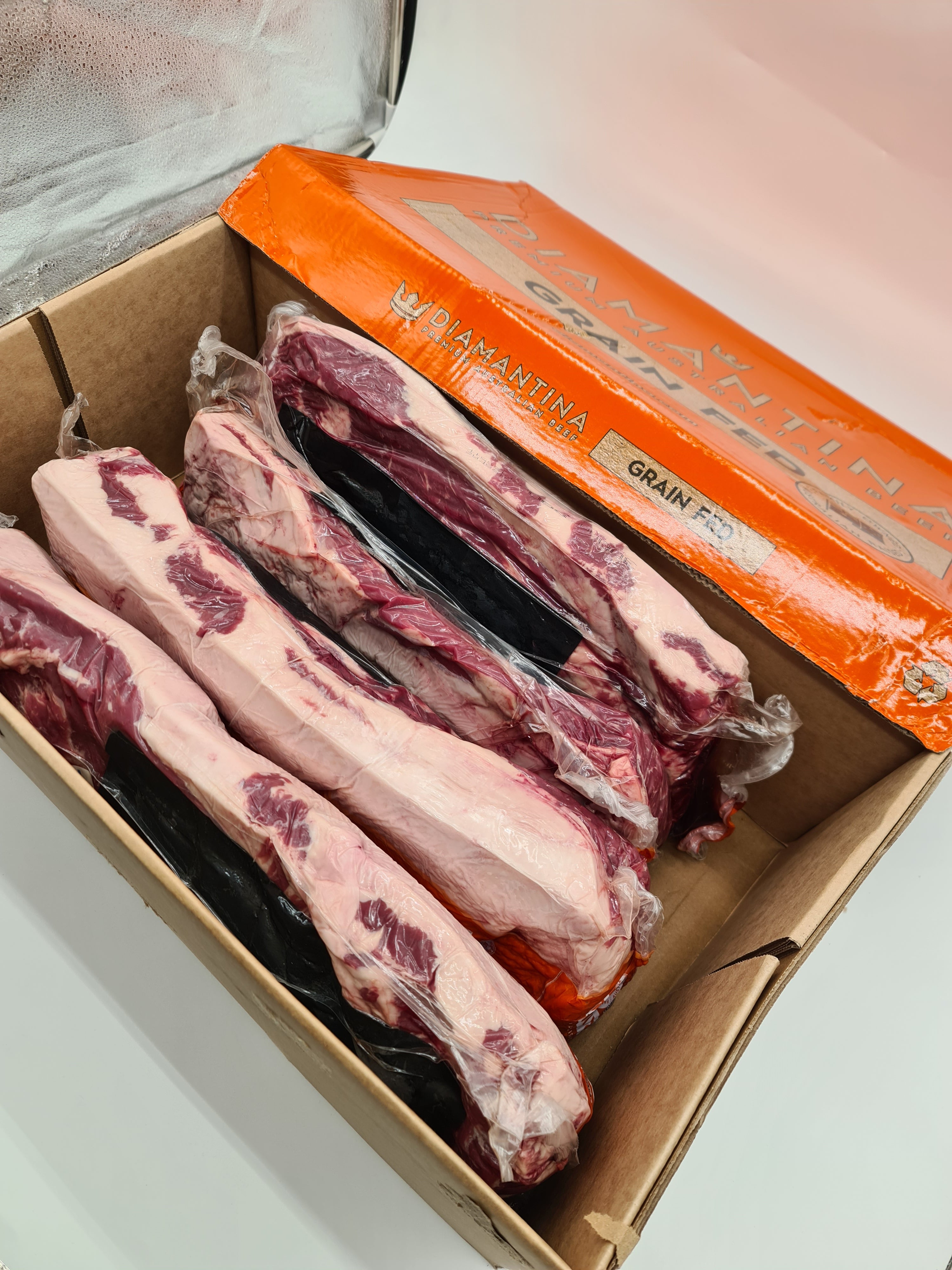 Diamantina Grain Fed Striploin (Porterhouse) $37/kg