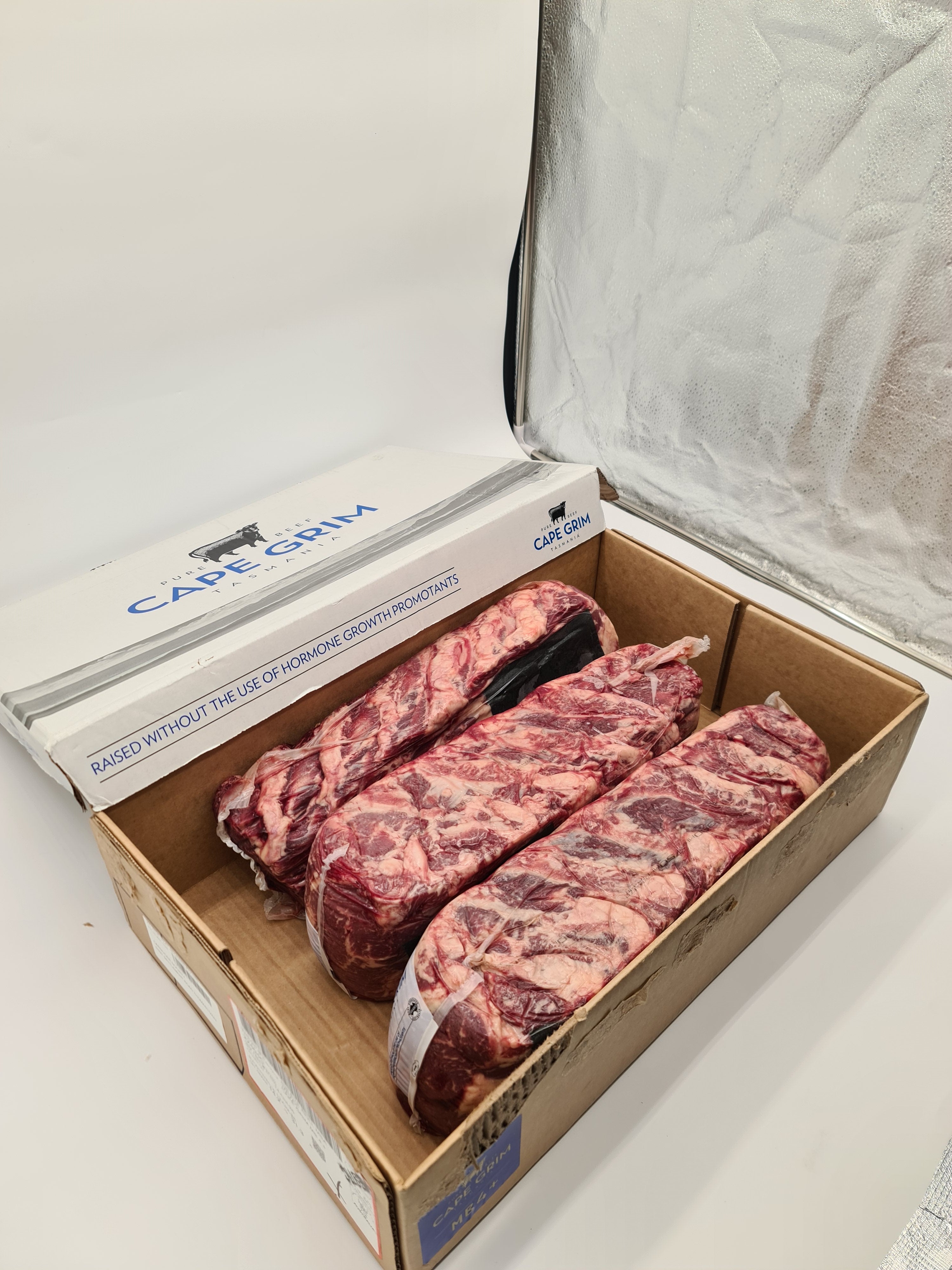 Cape Grim Scotch Cube Roll MB4 – 100% Grass-Fed, Premium Tasmanian Beef $77/kg