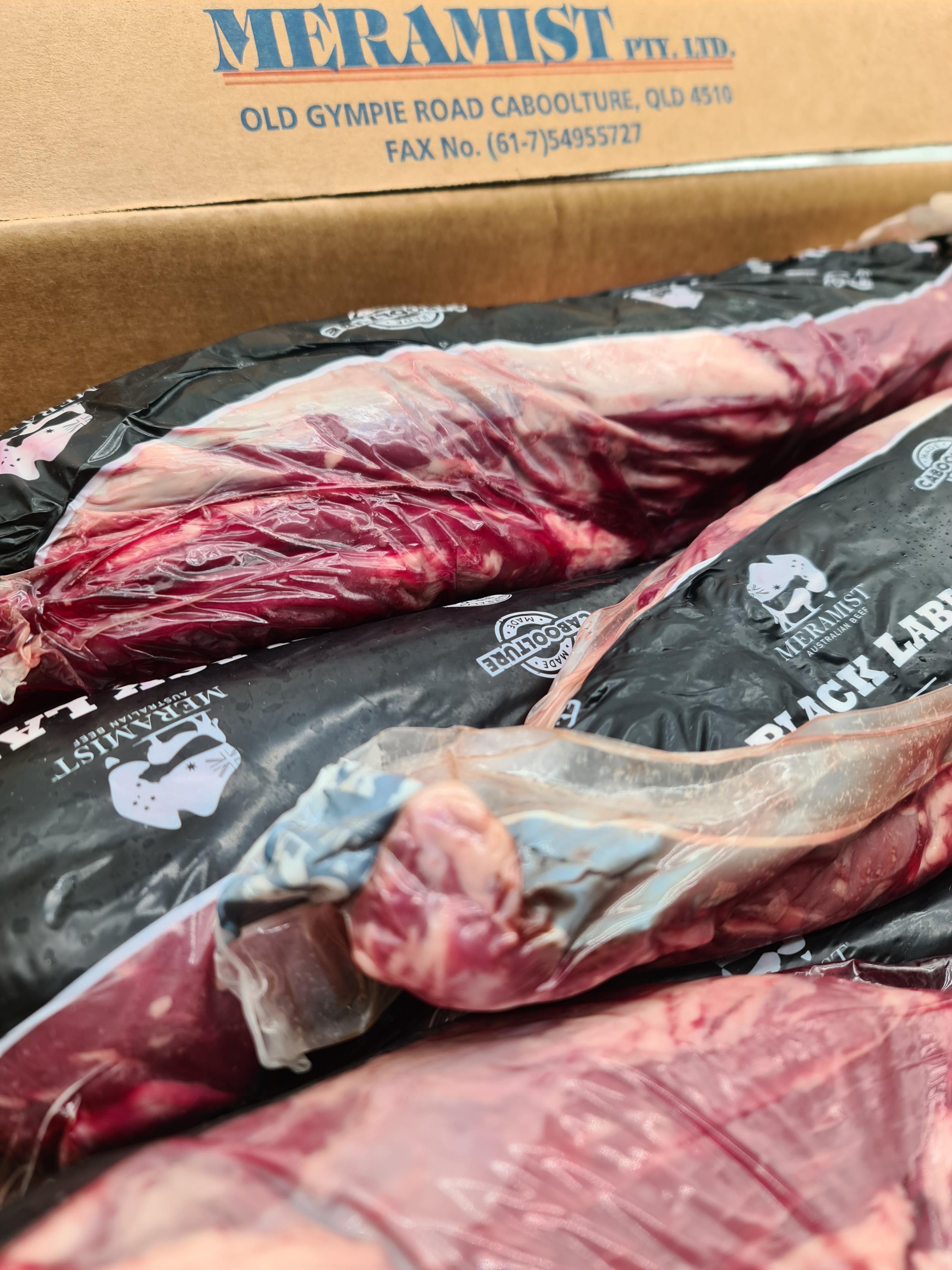 Meramist Caboolture Black Label Tenderloin ($65/kg)