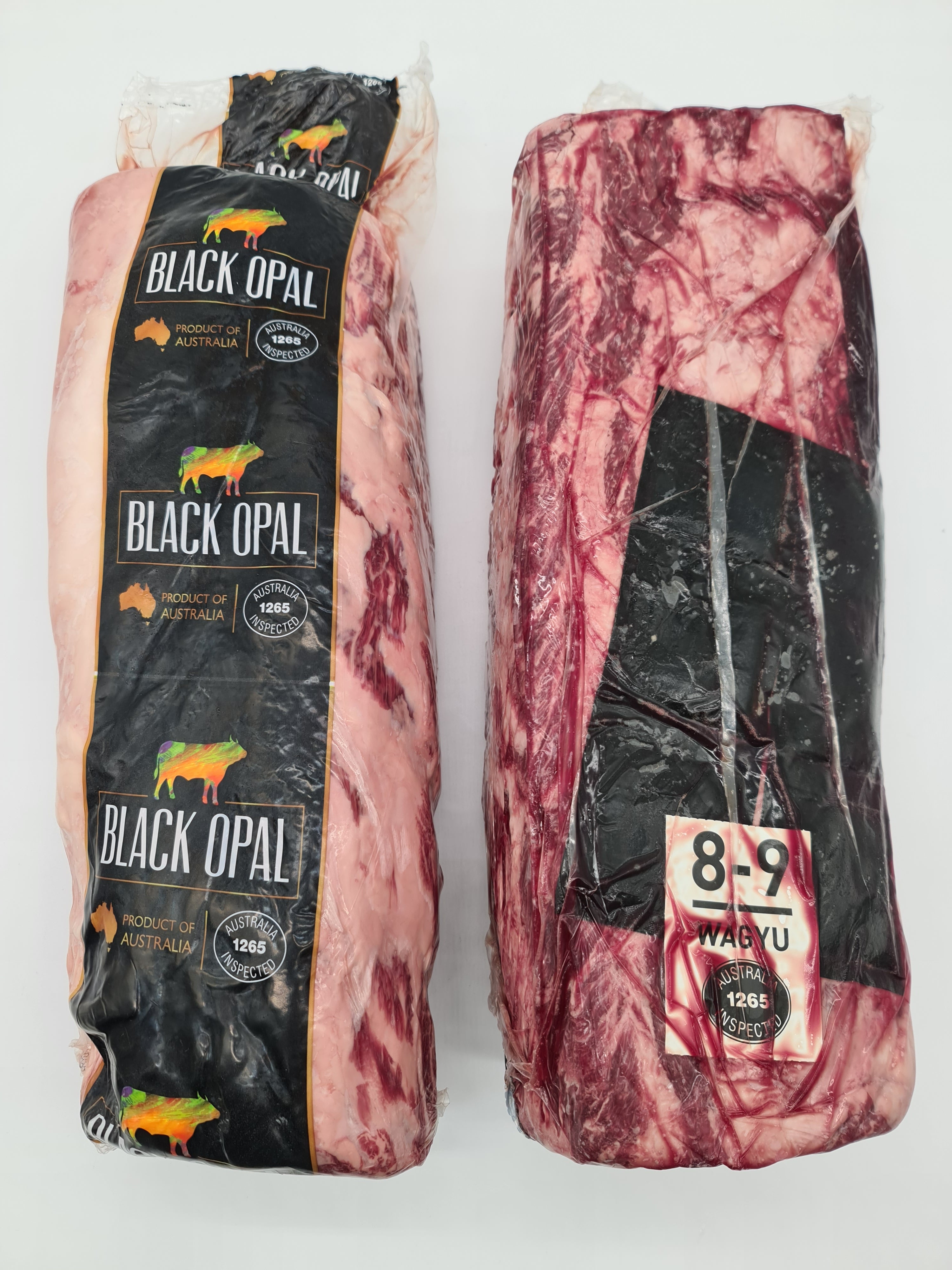 Black Opal Grain Fed F1 Wagyu MB8-9 Scotch Cube Roll $97/KG