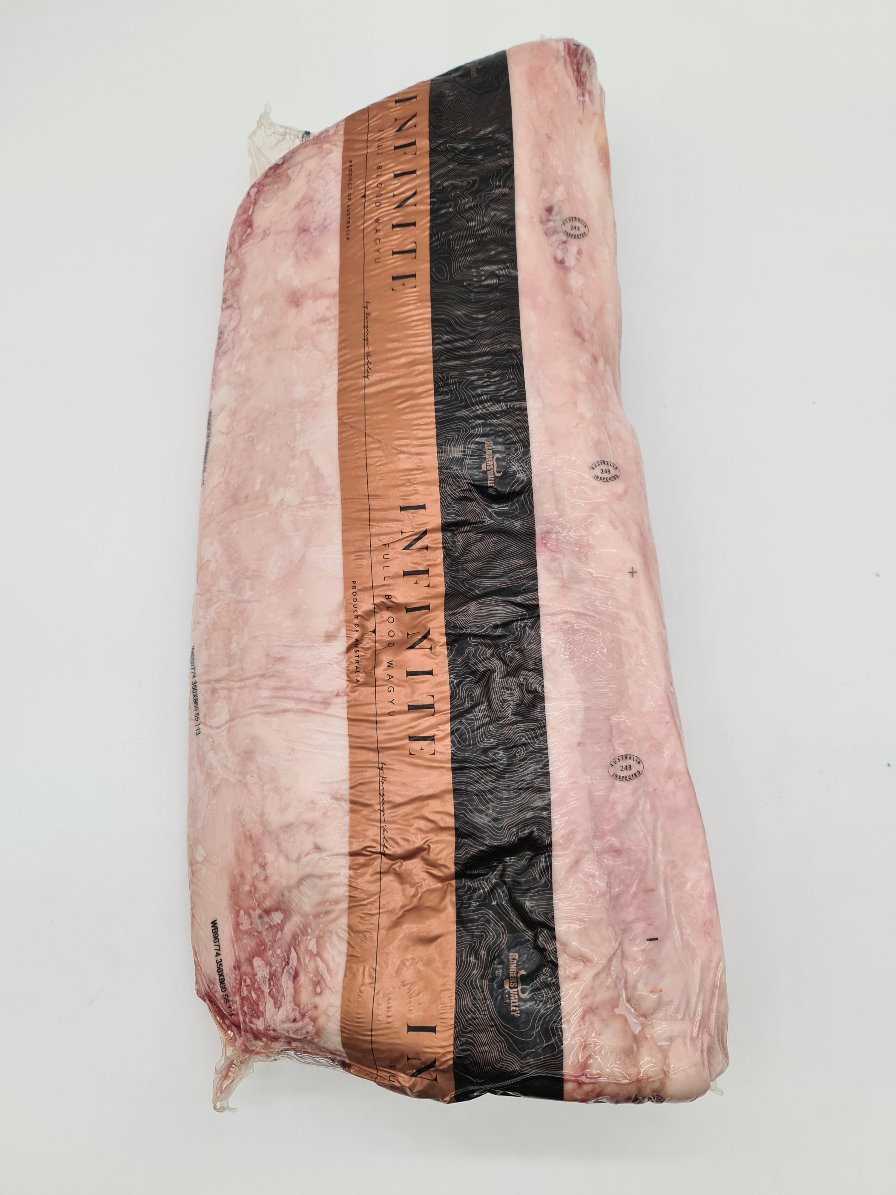 Ranger's Valley Infinite Full Blood Wagyu Porterhouse Striploin MB9+ $99/kg *Special*