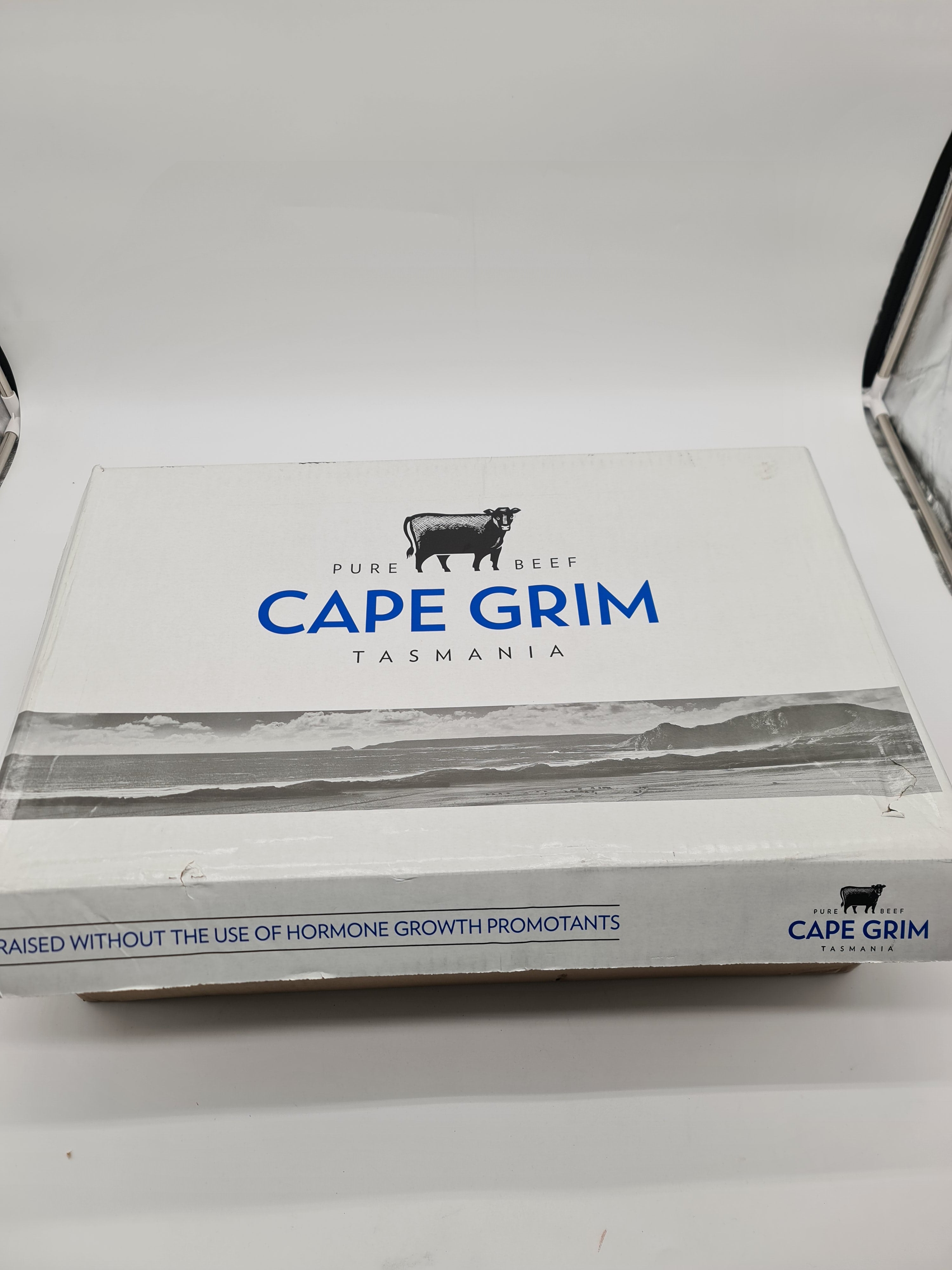 Cape Grim Porterhouse Striploin MB4 – 100% Grass-Fed, Premium Tasmanian Beef $58/kg