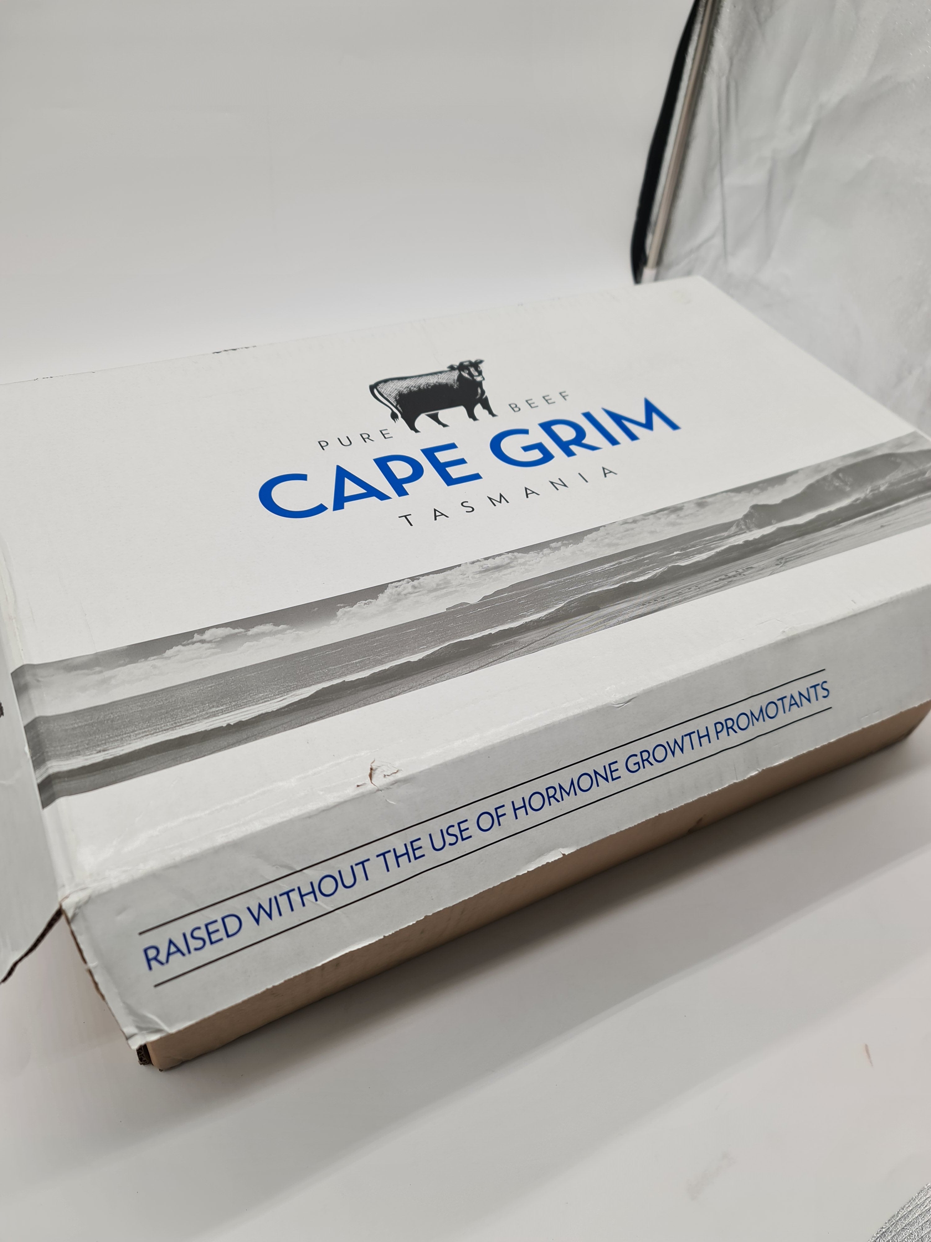 Cape Grim Porterhouse Striploin MB4 – 100% Grass-Fed, Premium Tasmanian Beef $58/kg