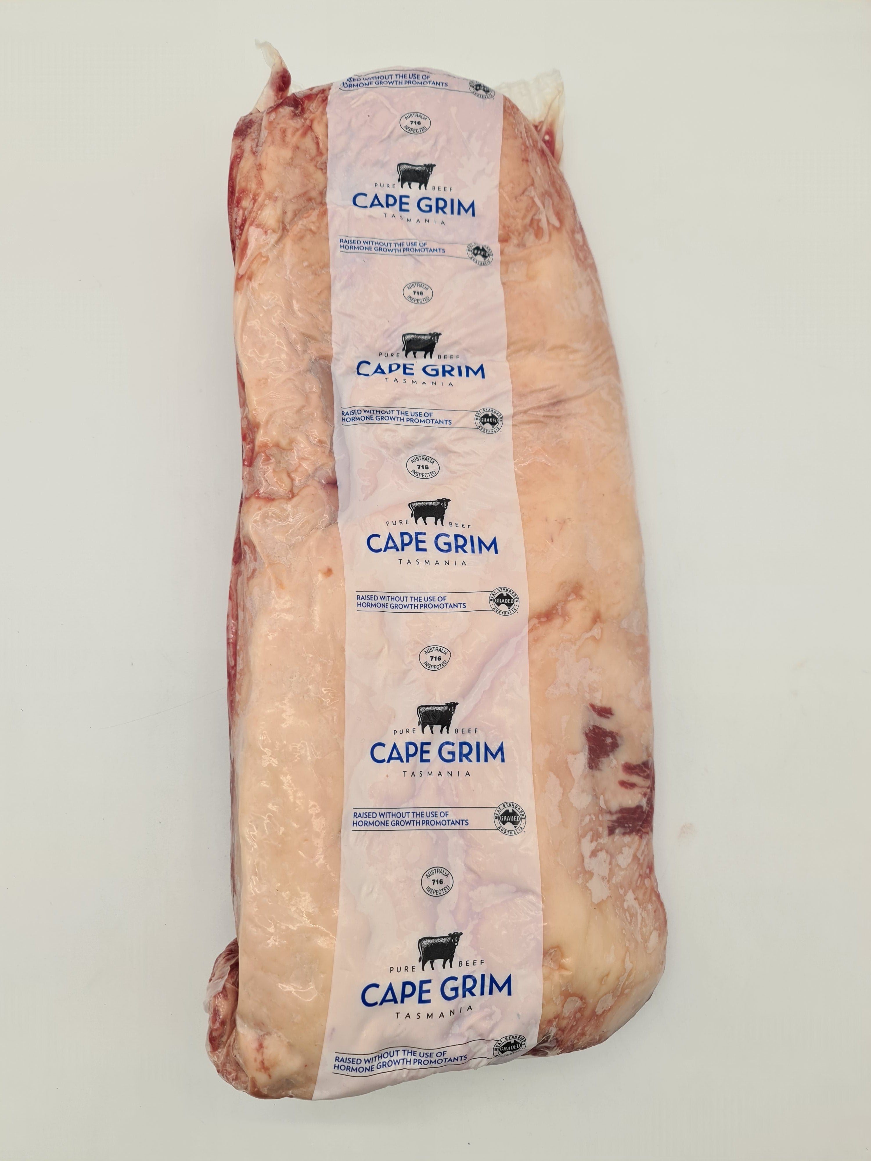 Cape Grim Porterhouse Striploin MB4 – 100% Grass-Fed, Premium Tasmanian Beef $58/kg