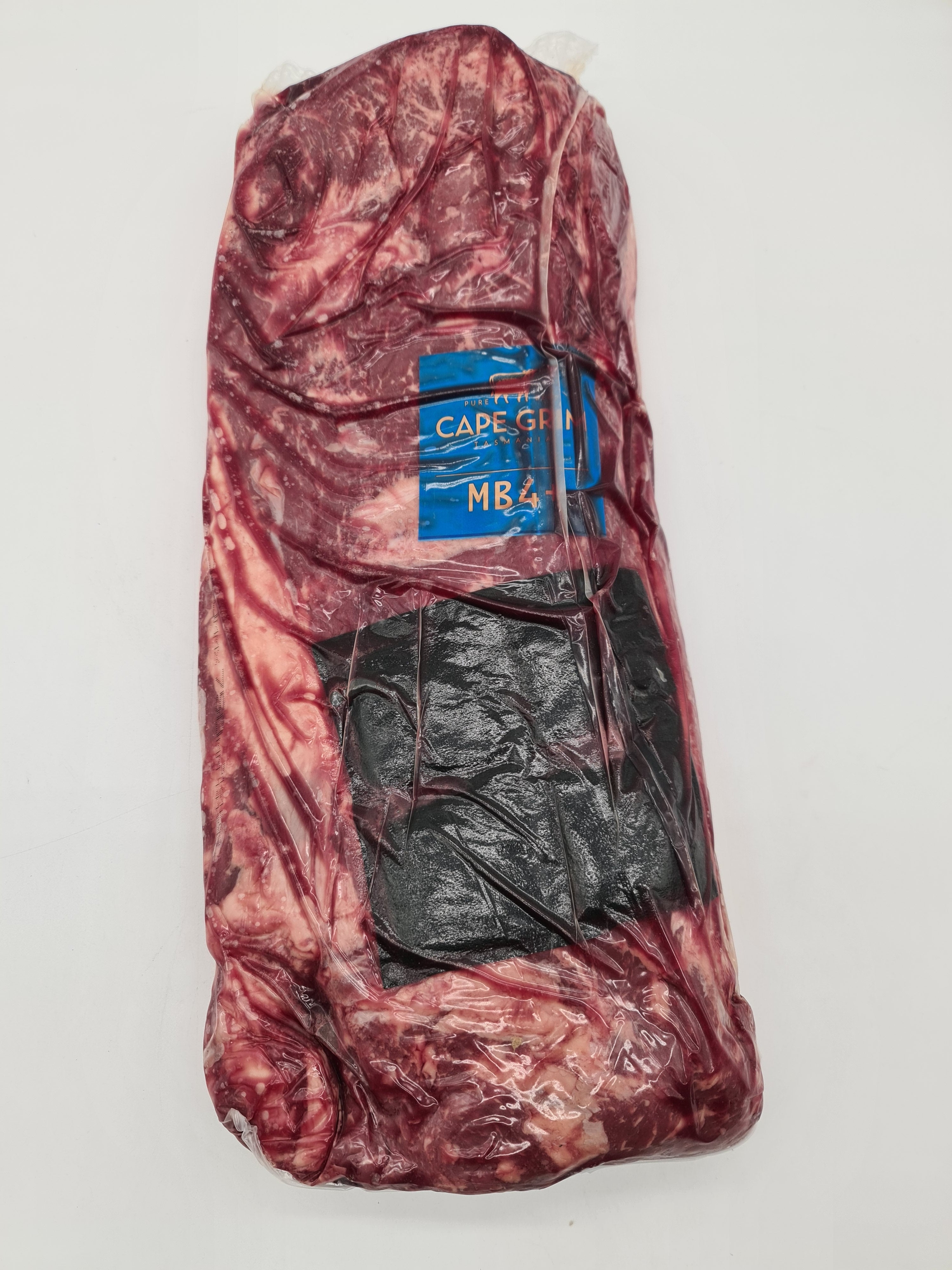 Cape Grim Porterhouse Striploin MB4 – 100% Grass-Fed, Premium Tasmanian Beef $58/kg