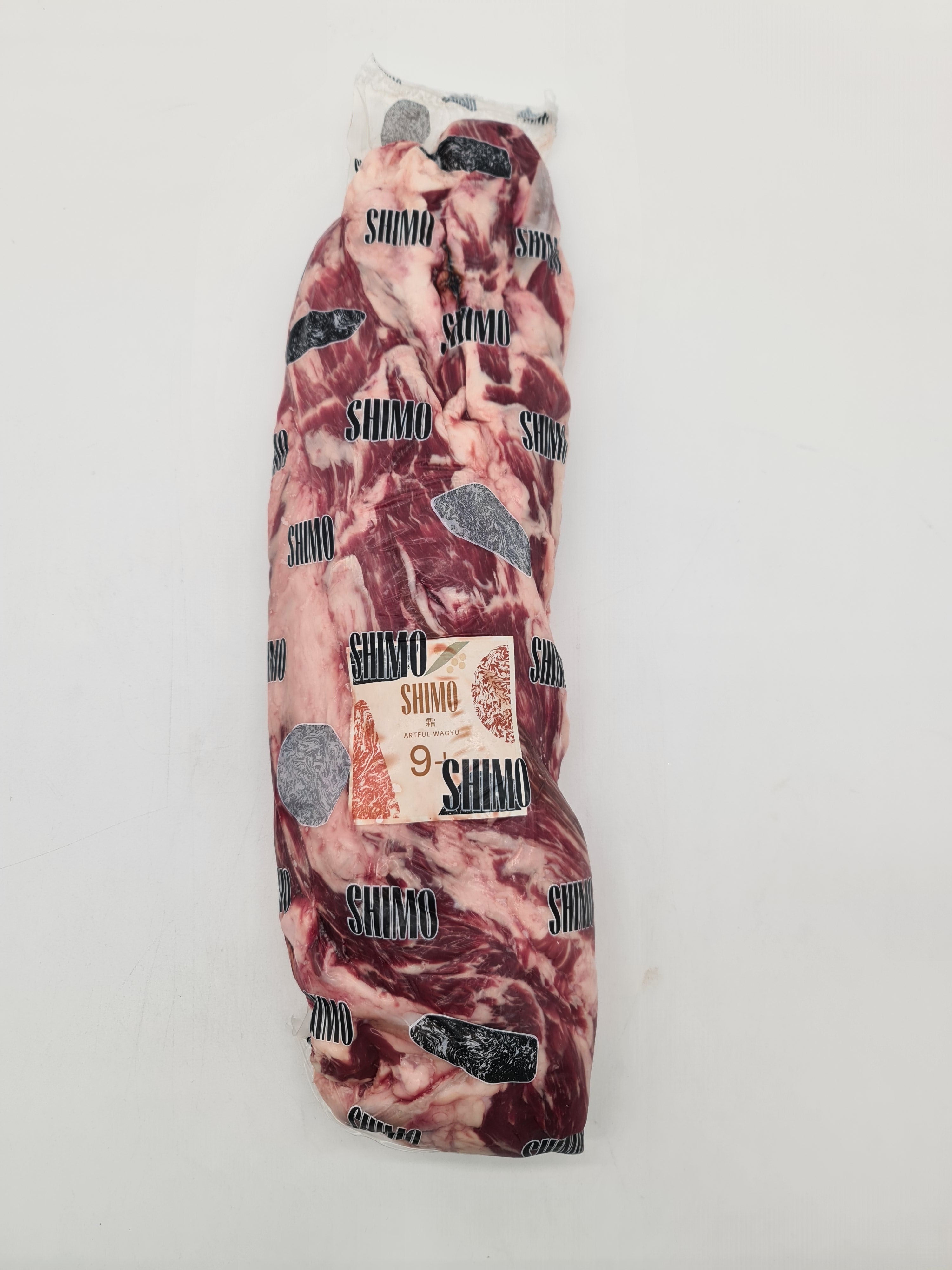 Shimo Artful Wagyu Tenderloin Side (Strap-Off) MB 9+  Unmatched Wagyu Elegance $125KG
