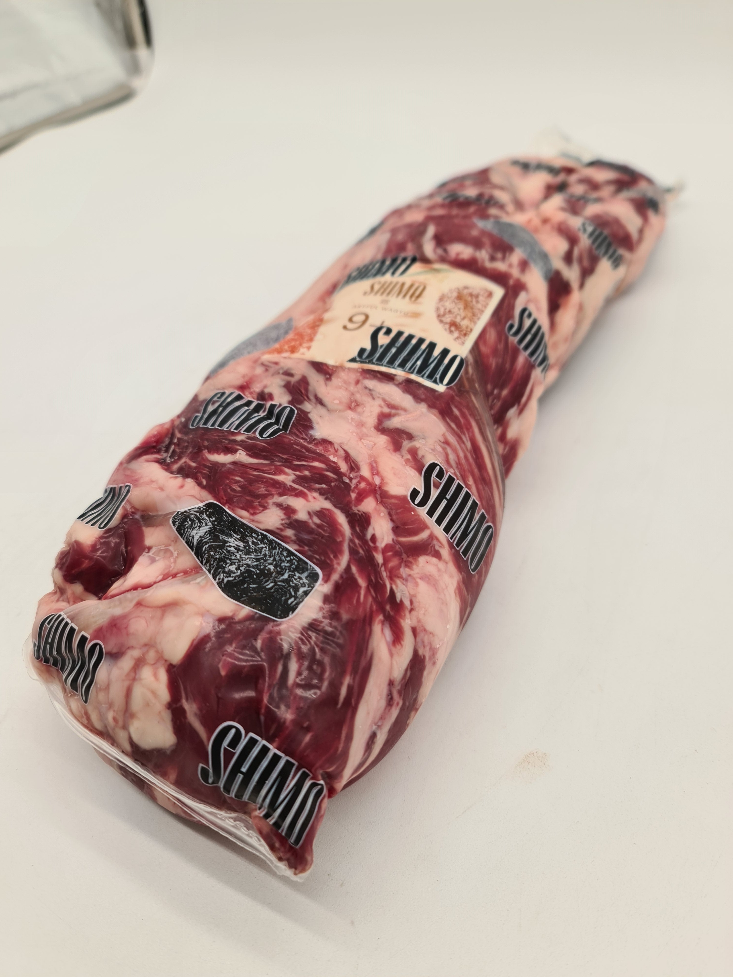 Shimo Artful Wagyu Tenderloin Side (Strap-Off) MB 9+  Unmatched Wagyu Elegance $125KG