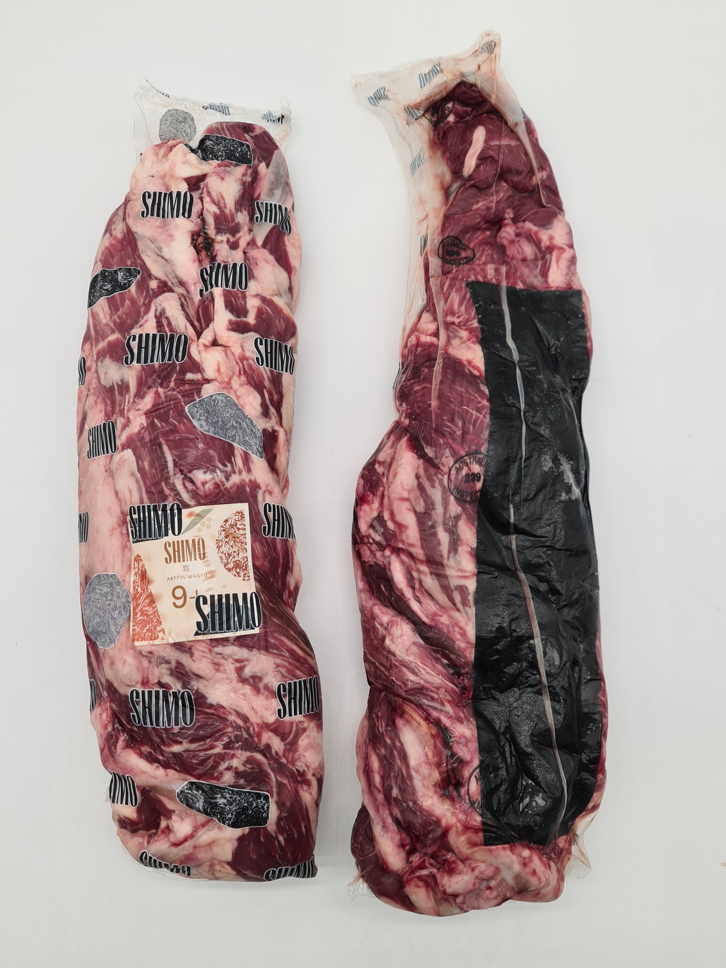 Shimo Artful Wagyu Tenderloin Side (Strap-Off) MB 9+  Unmatched Wagyu Elegance $125KG