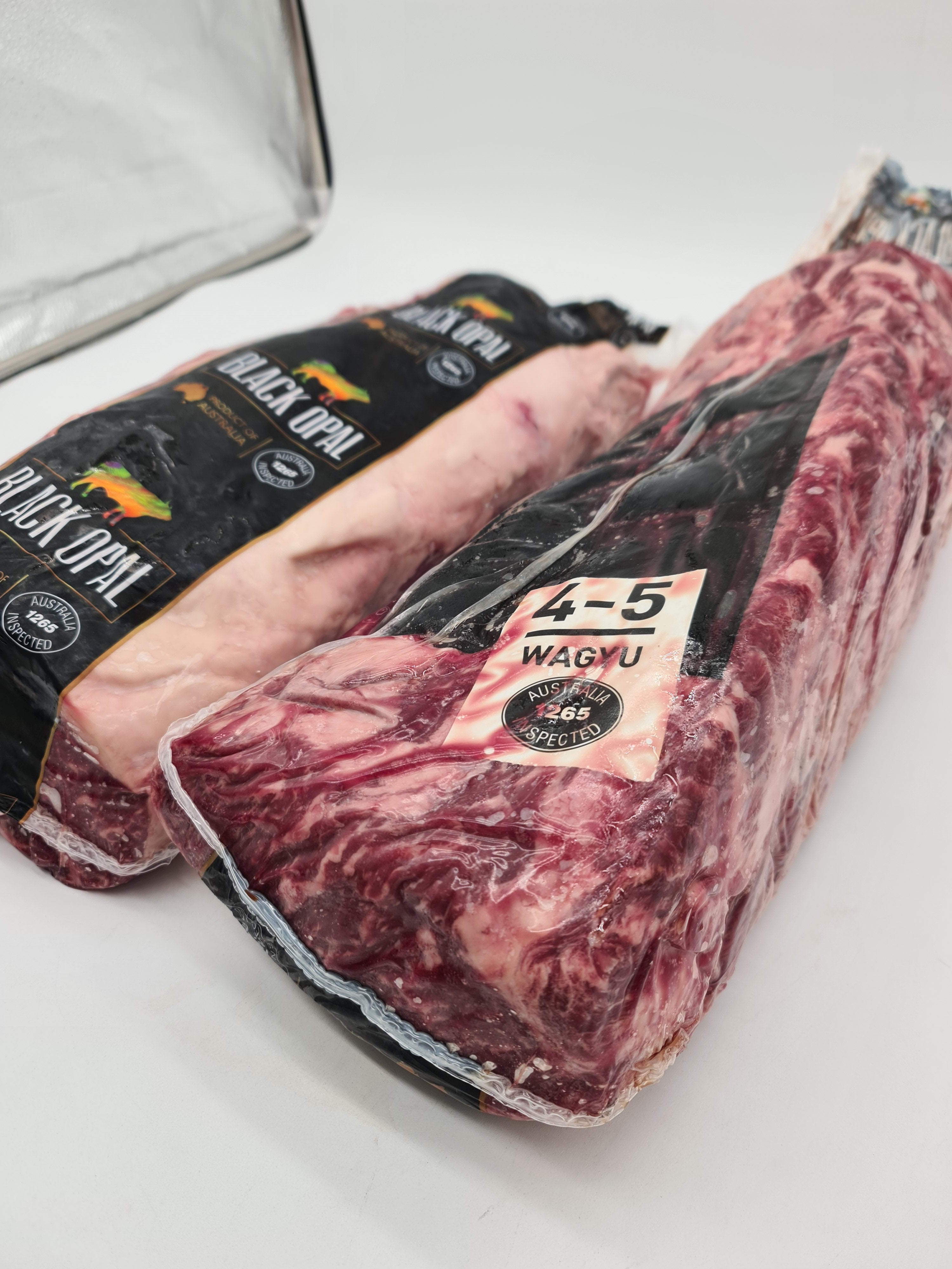 Black Opal Grain Fed F1 Wagyu MB4-5 Scotch Cube Roll $79/KG