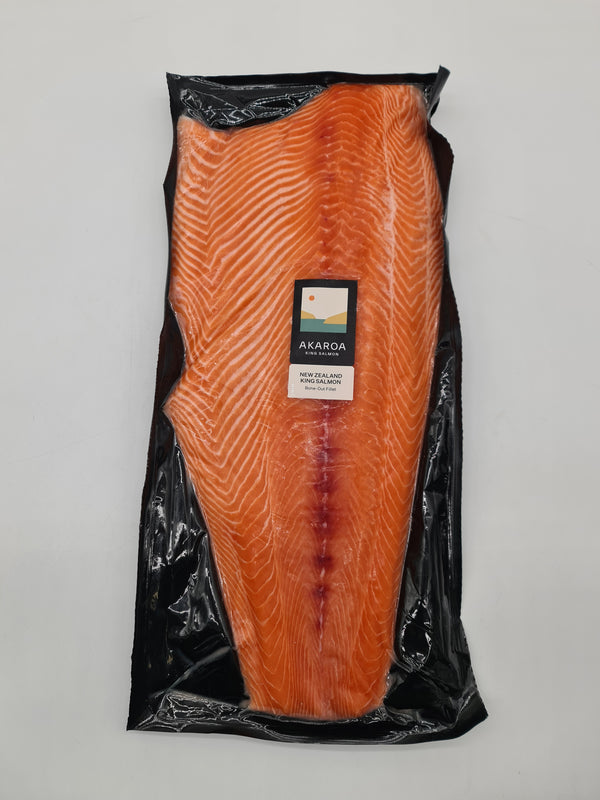 Salmon Fillet From $90/kg – Sashimi Grade King Salmon (Bone-Out, Fresh) – Akaroa New Zealand