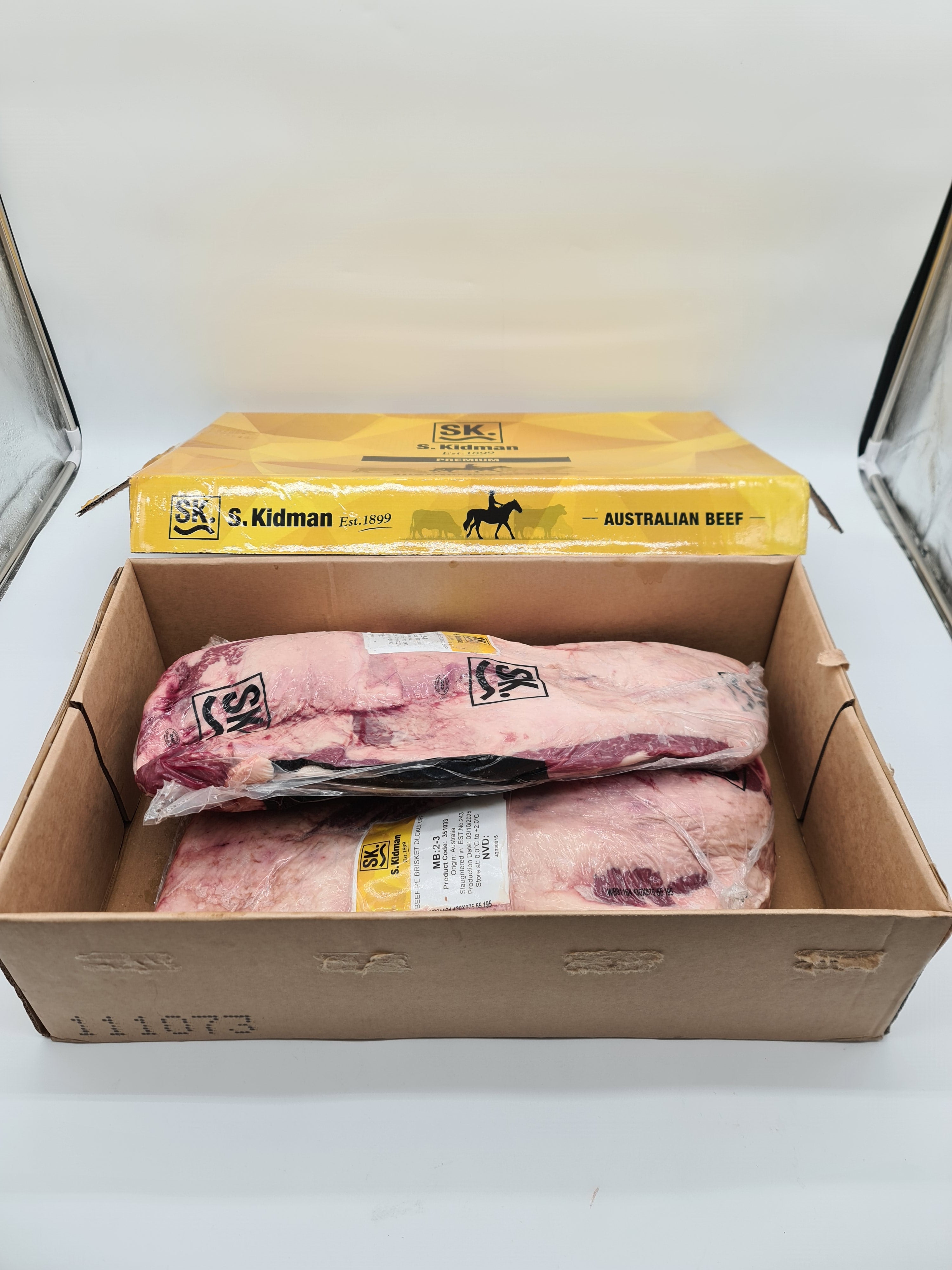 S.Kidman F1 Wagyu MB2-3 P/E Brisket (Deckle-off) $26/kg *SPECIAL*