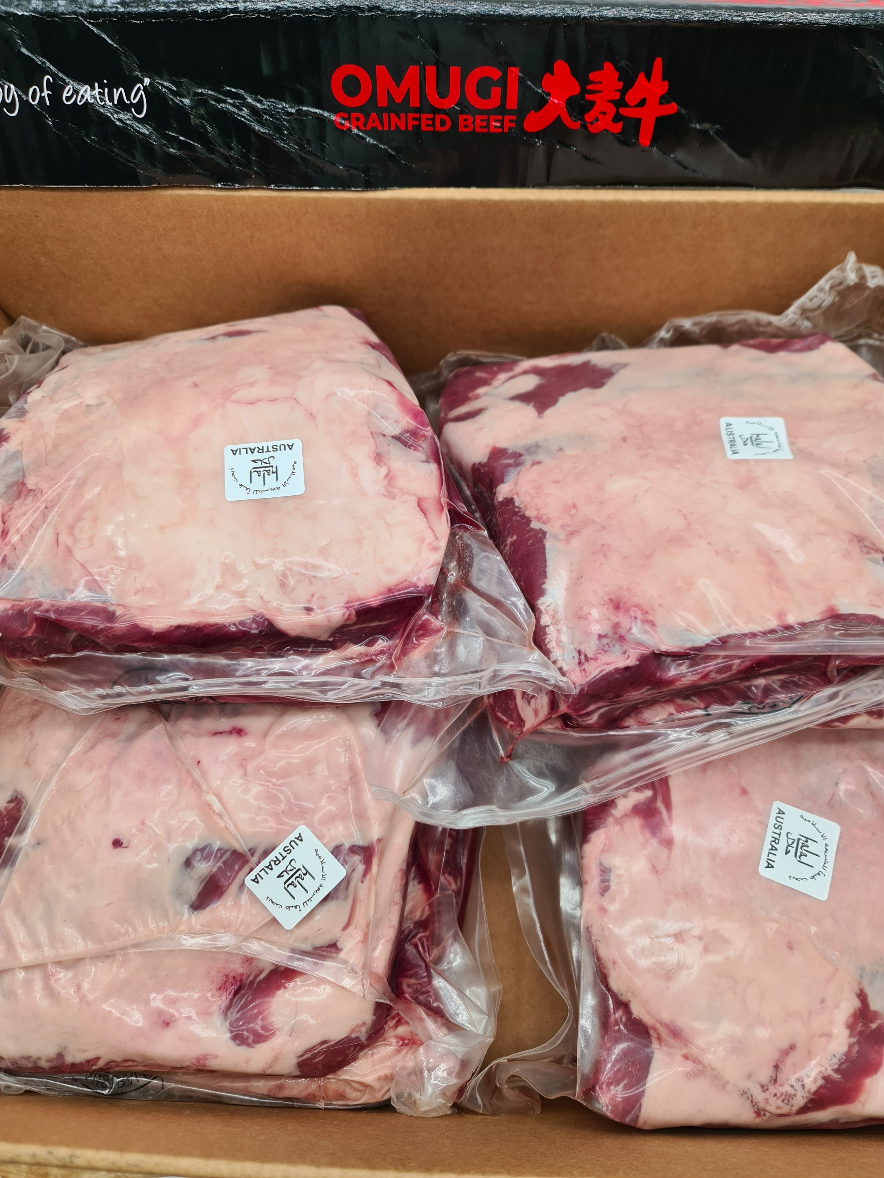 Omugi Short Ribs (Grain-fed) $28/kg