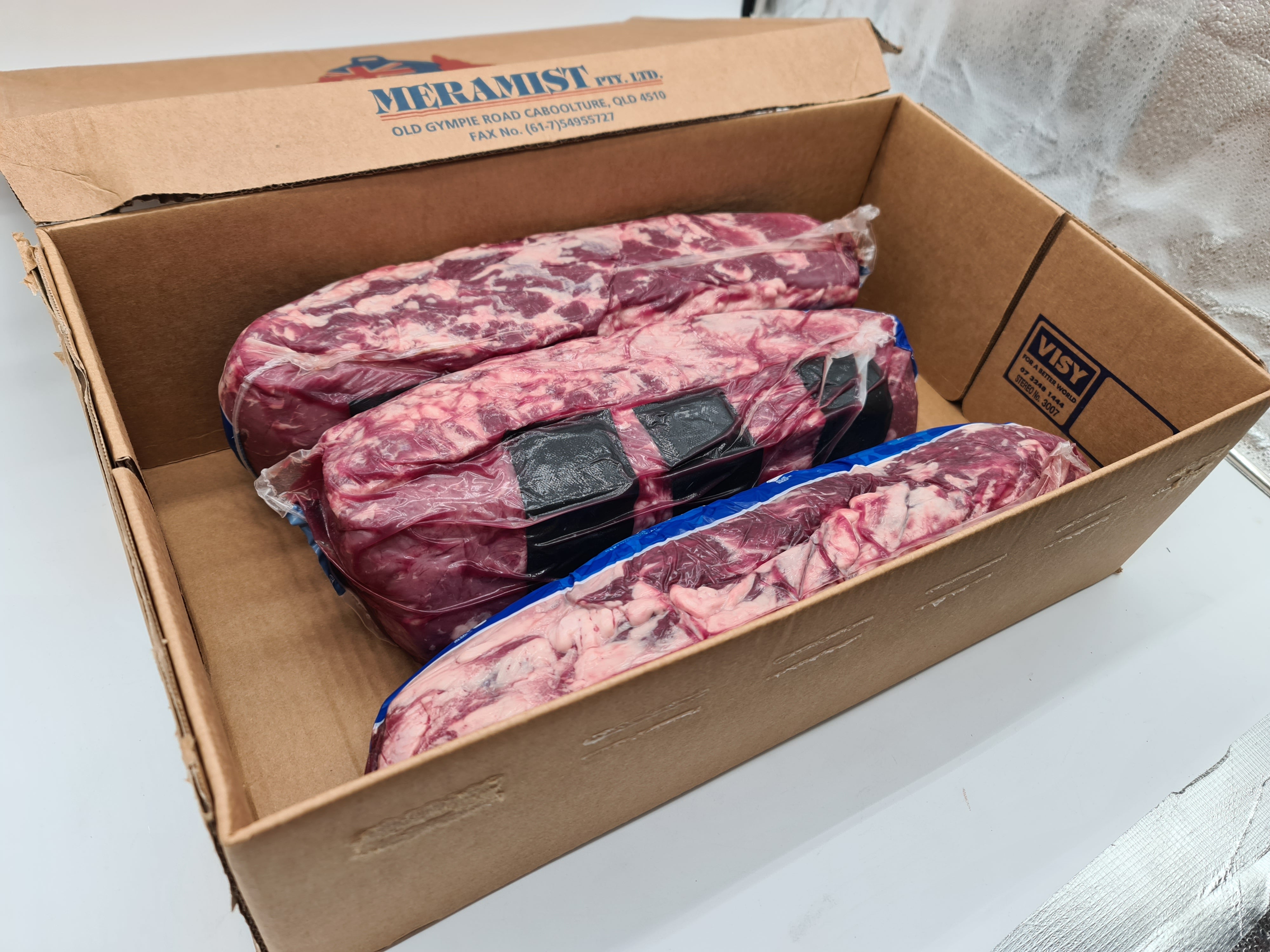 Meramist Blue Label Scotch Cube Roll $52/kg