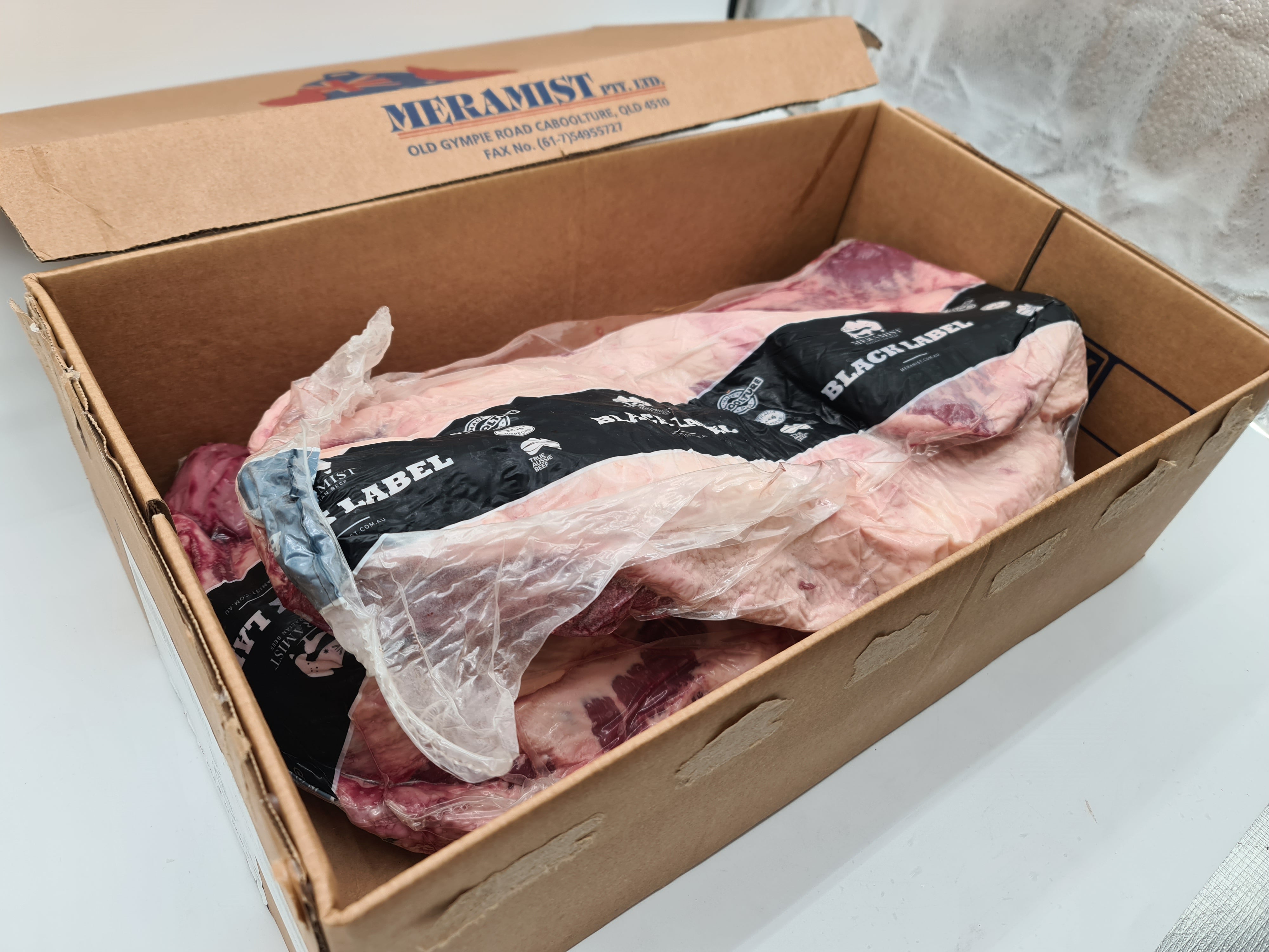 Meramist Black Label Brisket $21/kg