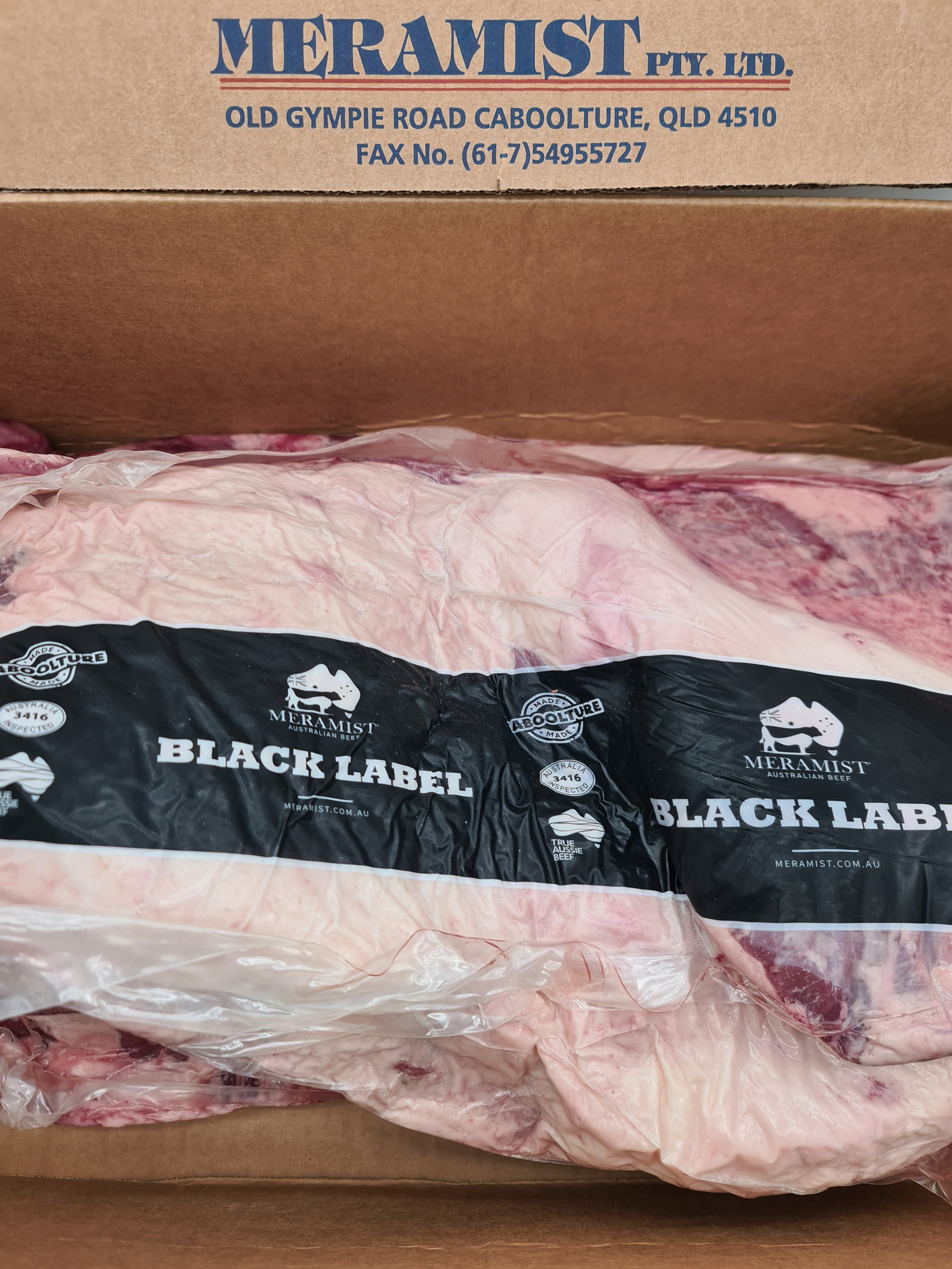 Meramist Black Label Brisket $21/kg