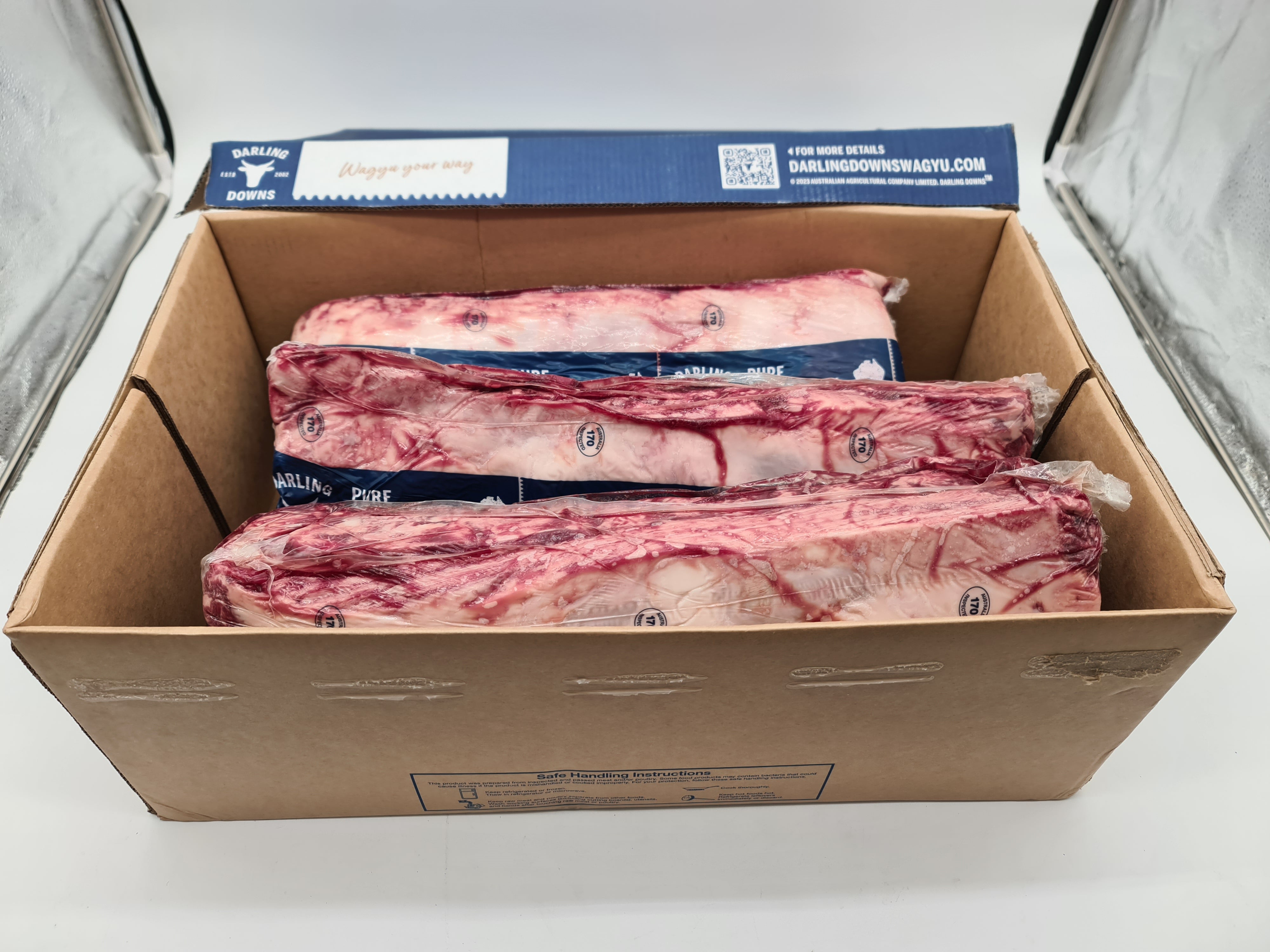 Darling Downs Wagyu Porterhouse Striploin MB4-5 $71/kg