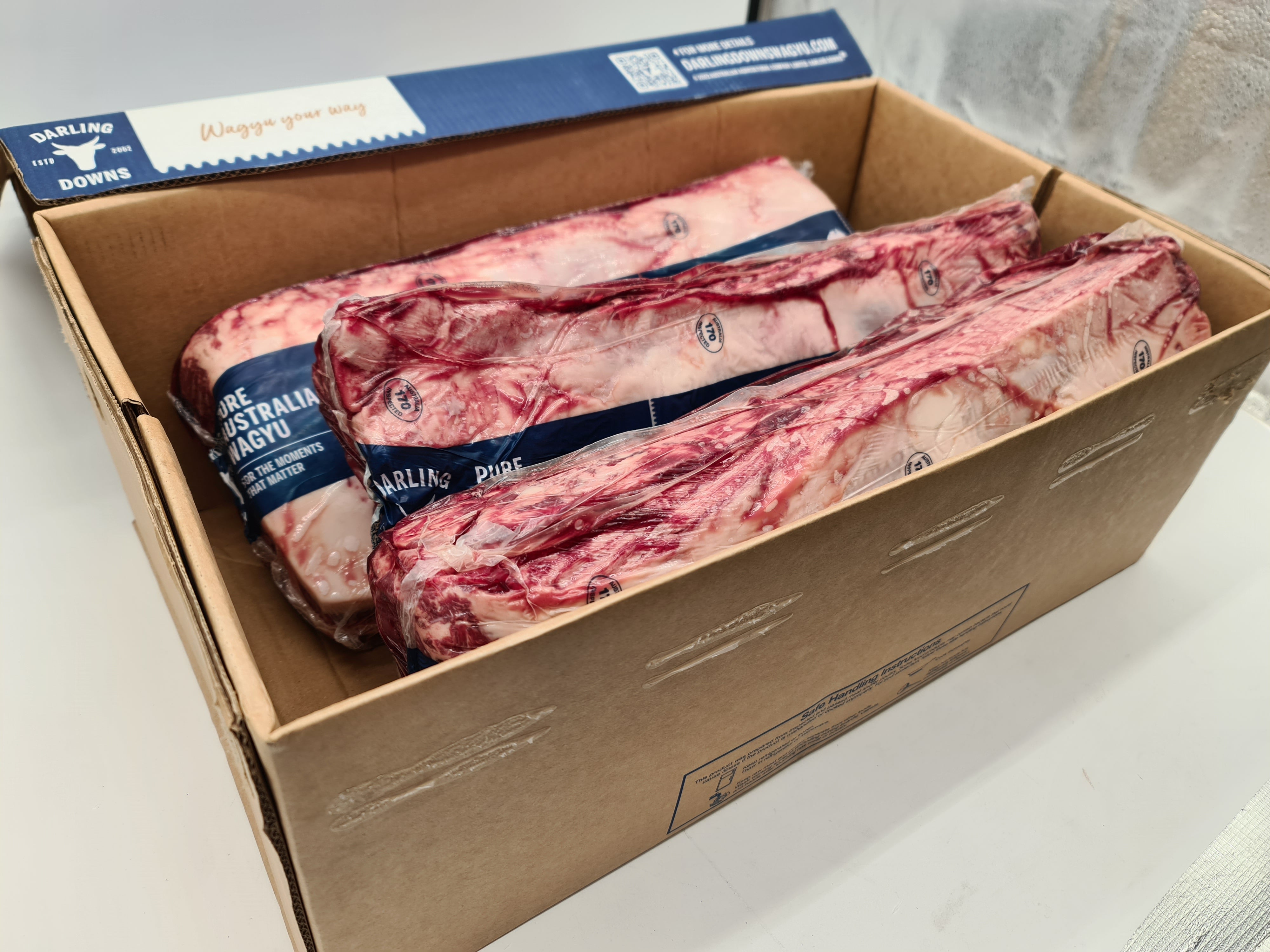 Darling Downs Wagyu Porterhouse Striploin MB4-5 $71/kg