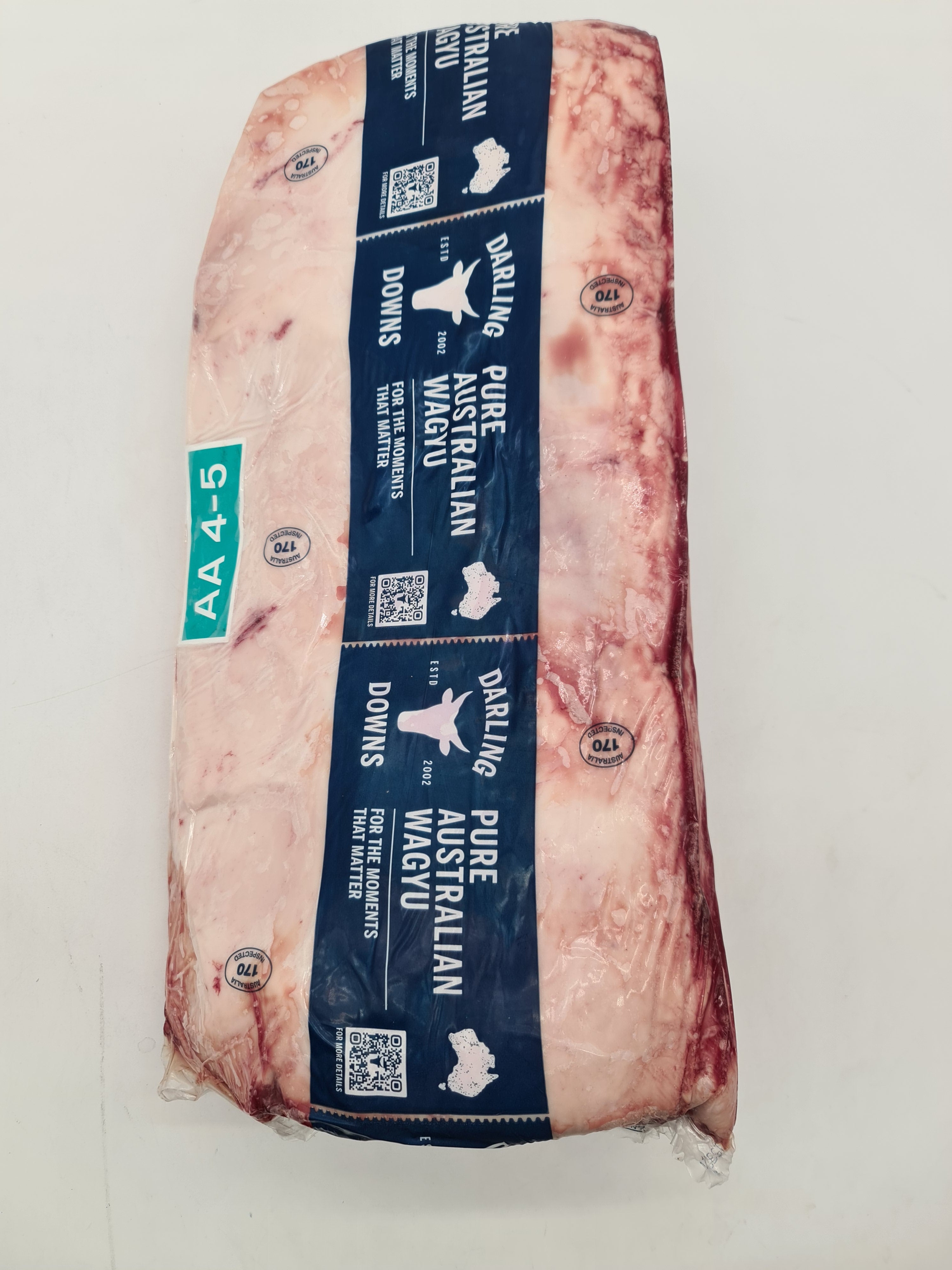 Darling Downs Wagyu Porterhouse Striploin MB4-5 $71/kg