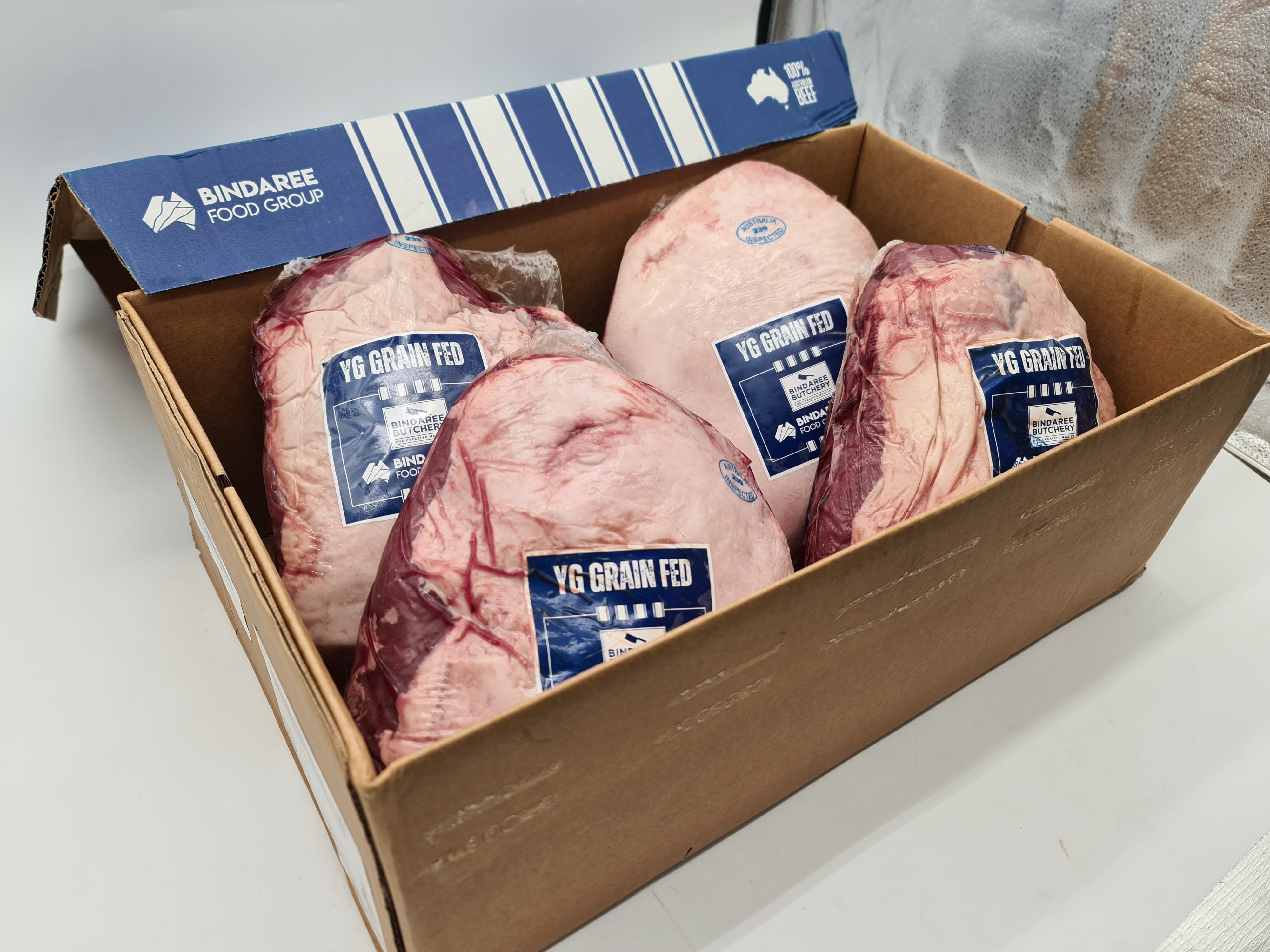 Bindaree Butchery rump close up showing trim