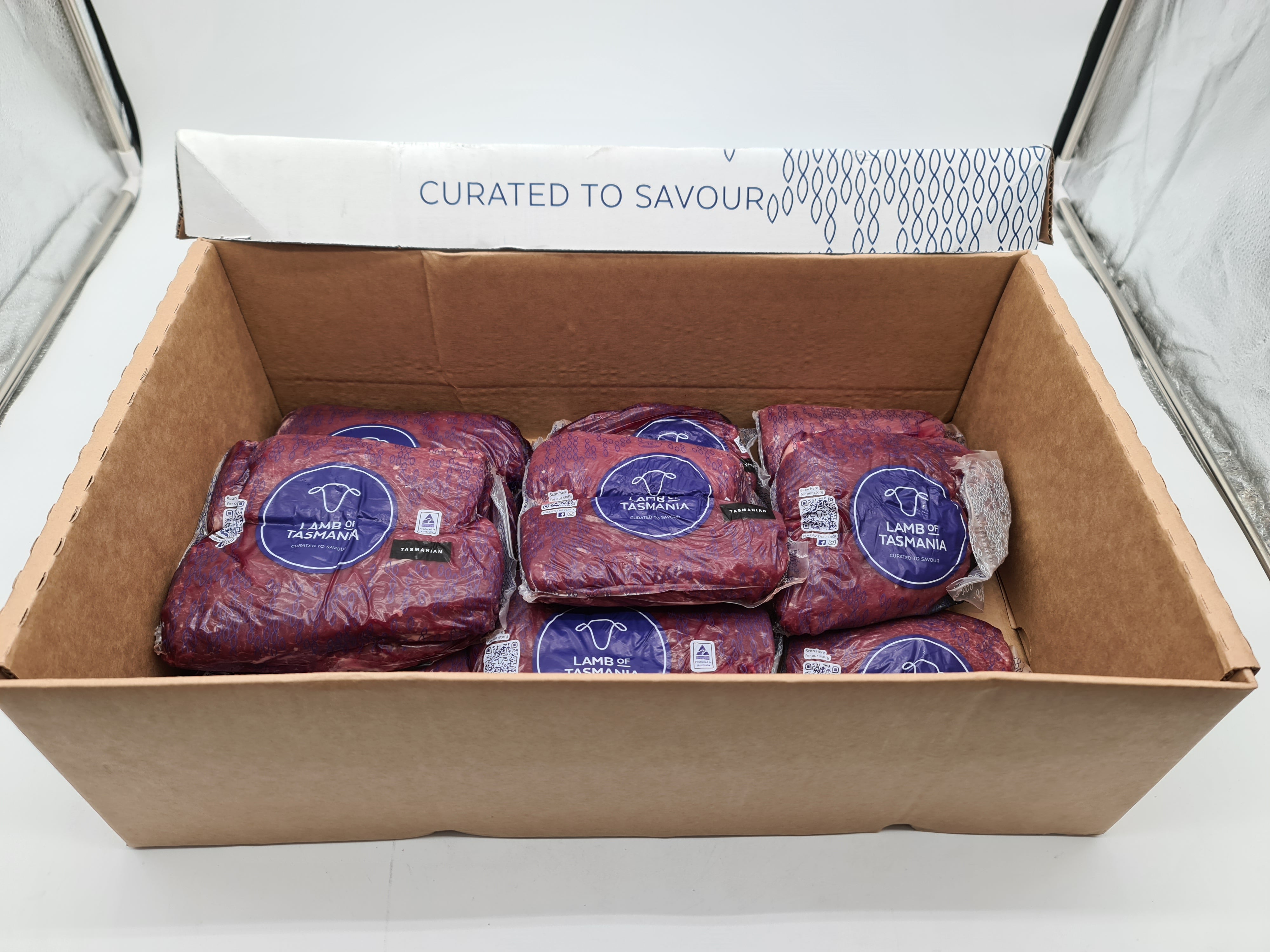 Lamb of Tasmania Eye of Short Loin Backstrap $50/kg (Was $61/kg) *SPECIAL*