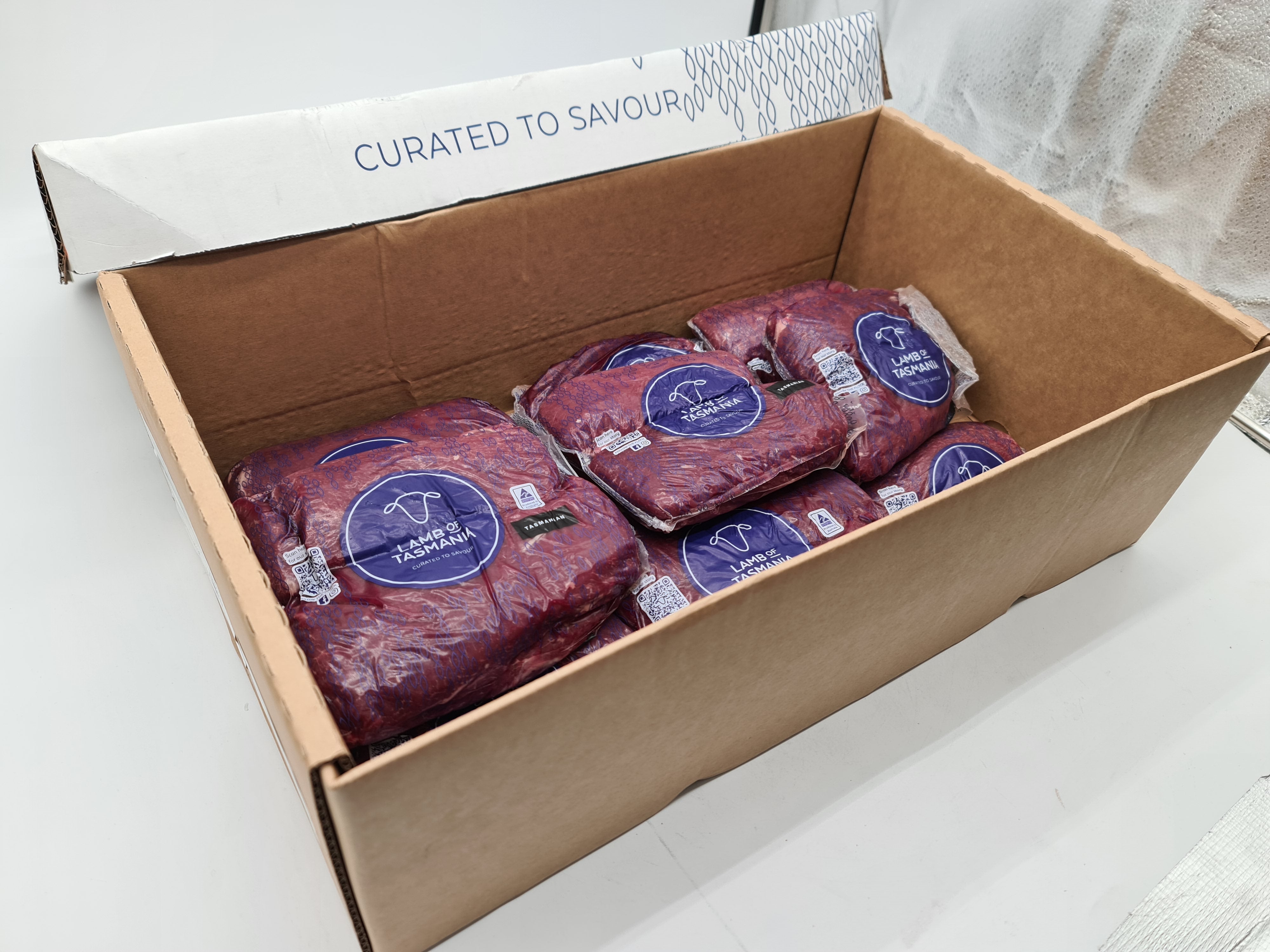 Lamb of Tasmania Eye of Short Loin Backstrap $50/kg (Was $61/kg) *SPECIAL*