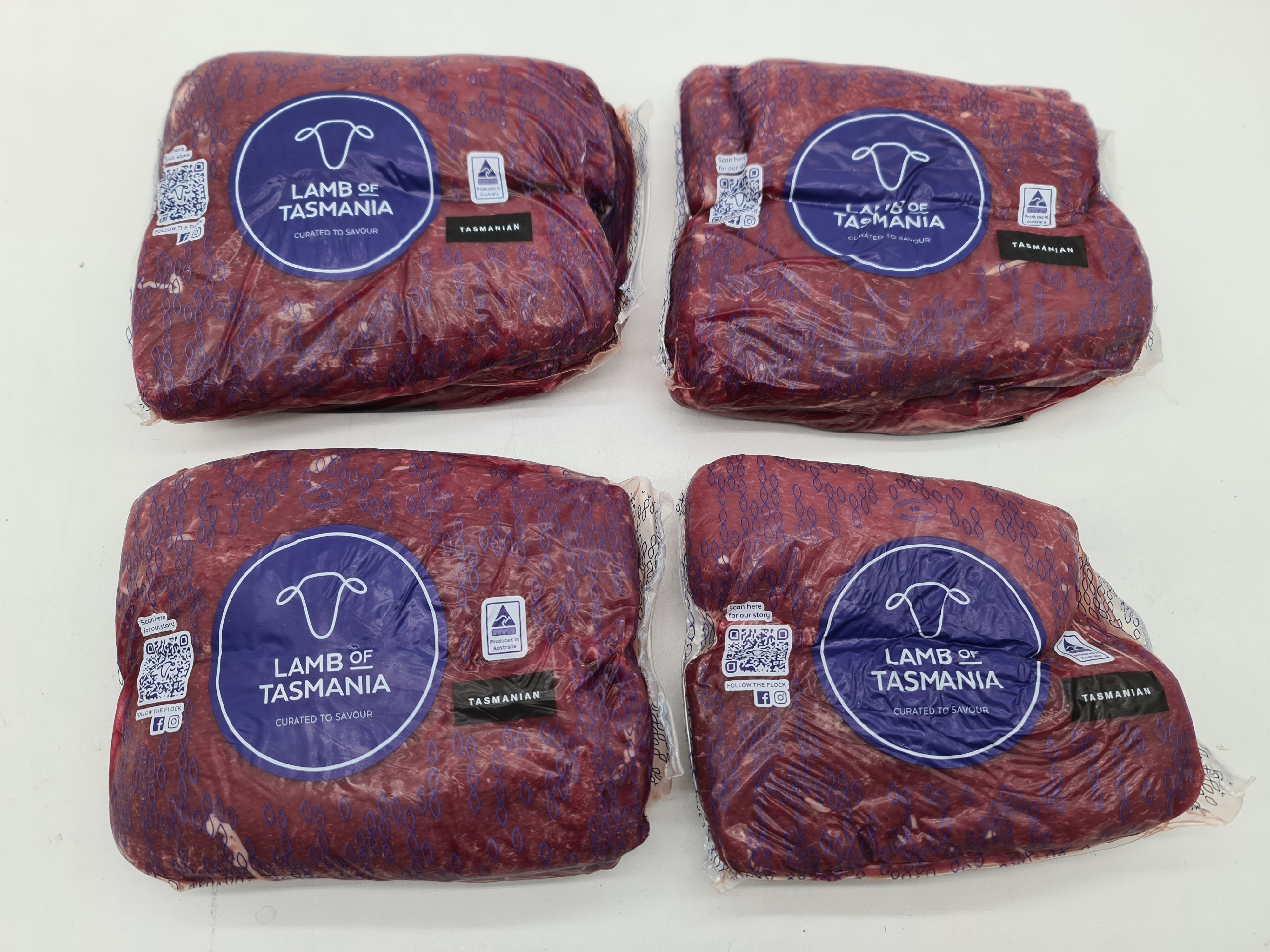 Lamb of Tasmania Eye of Short Loin Backstrap $50/kg (Was $61/kg) *SPECIAL*