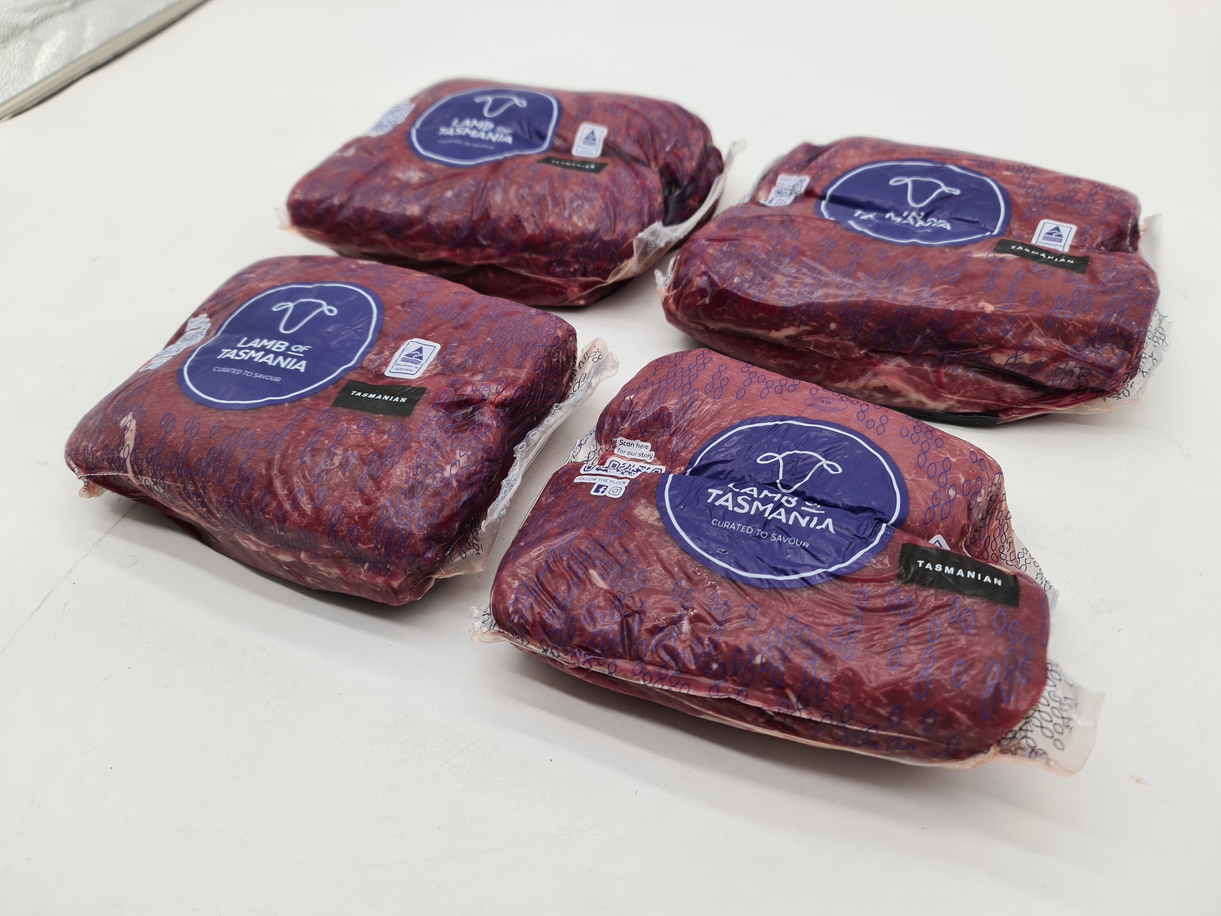 Lamb of Tasmania Eye of Short Loin Backstrap $50/kg (Was $61/kg) *SPECIAL*