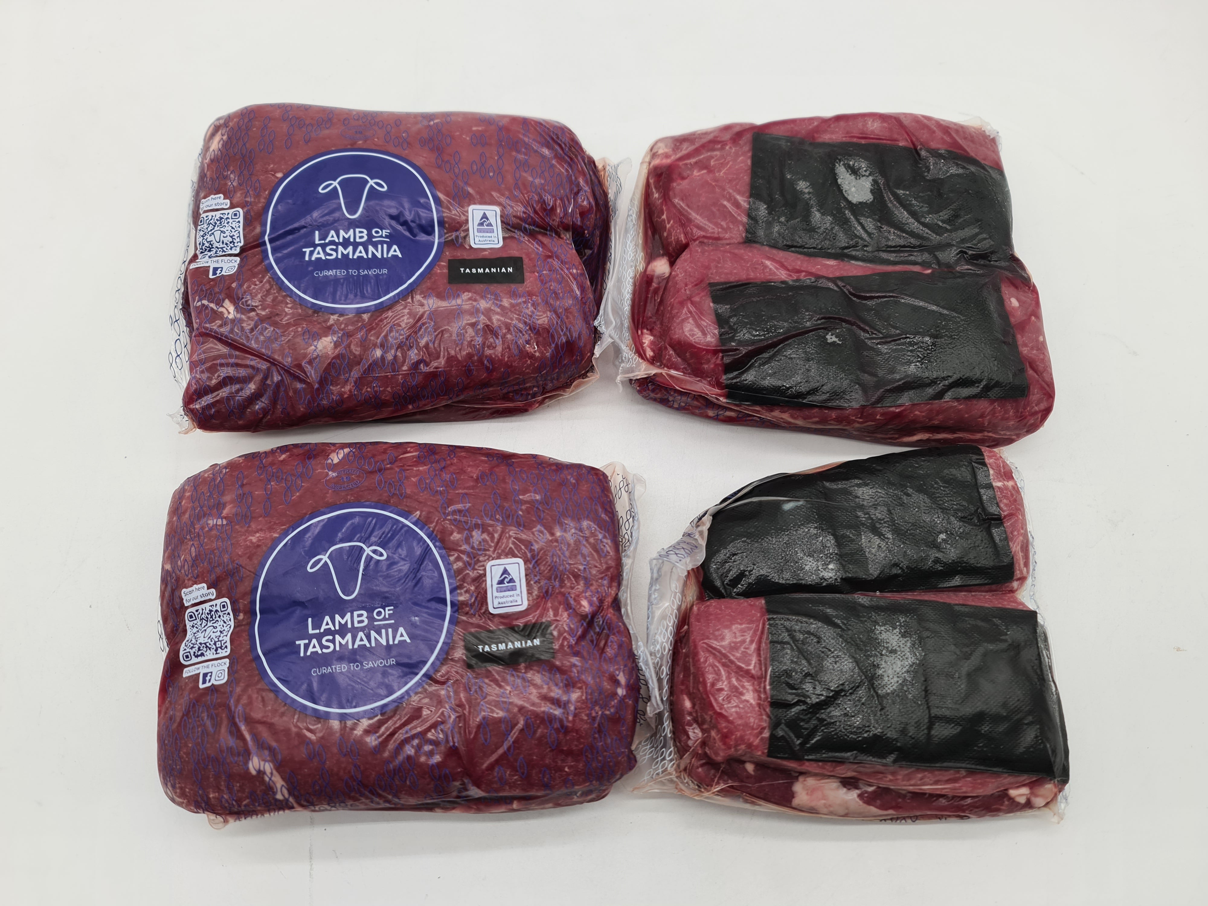 Lamb of Tasmania Eye of Short Loin Backstrap $50/kg (Was $61/kg) *SPECIAL*
