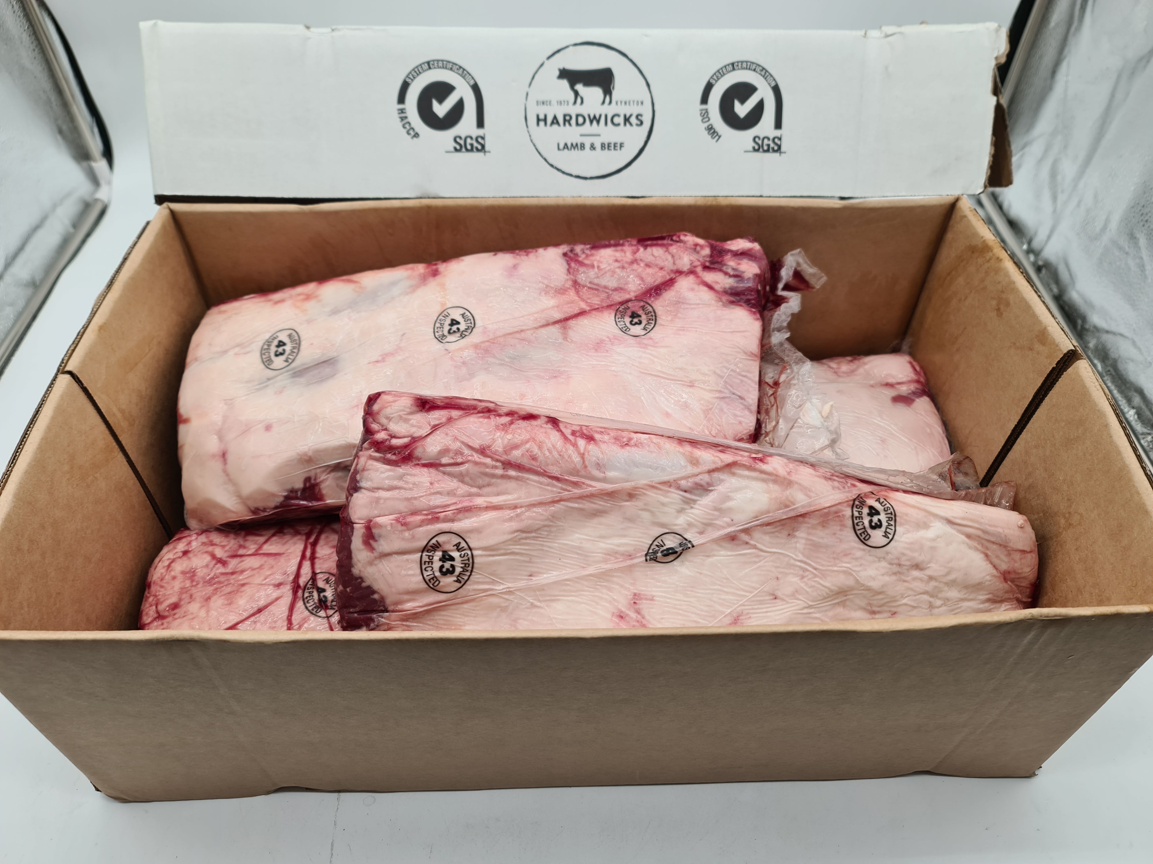 Hardwicks Striploin Porterhouse MB2+ $38/kg *Special*