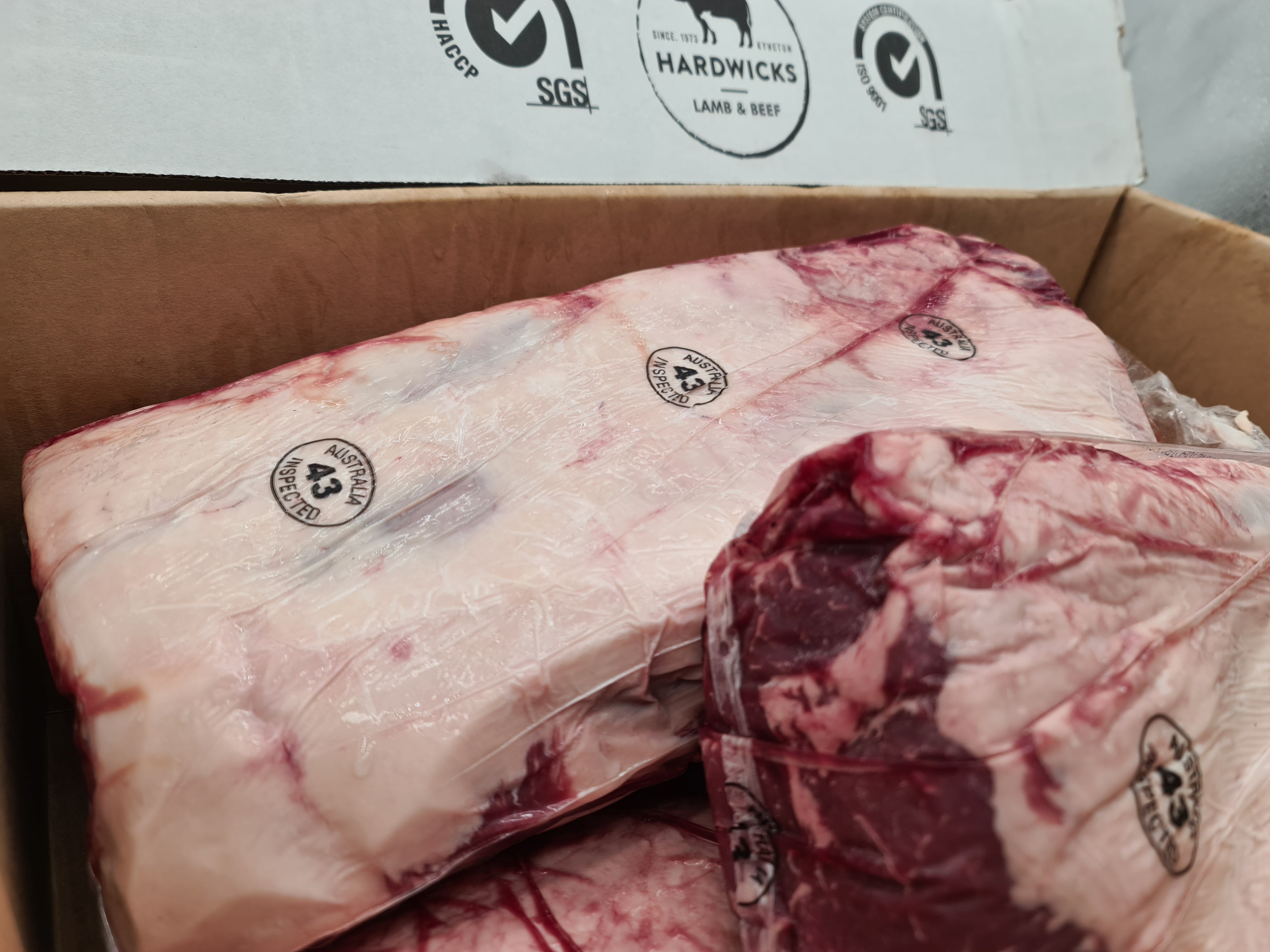 Hardwicks Striploin Porterhouse MB2+ $38/kg *Special*