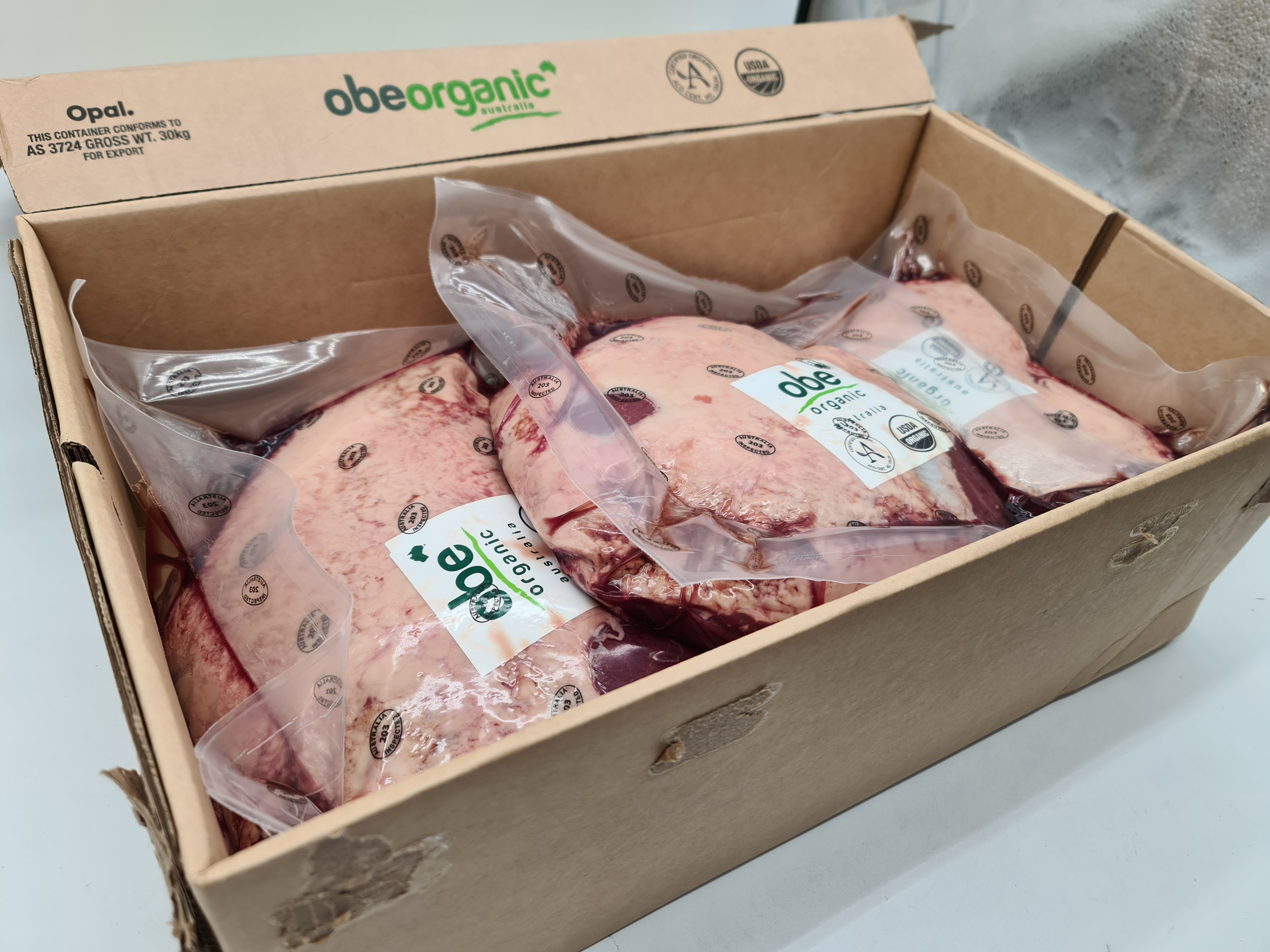 OBE Organic Organic Rump $24/kg