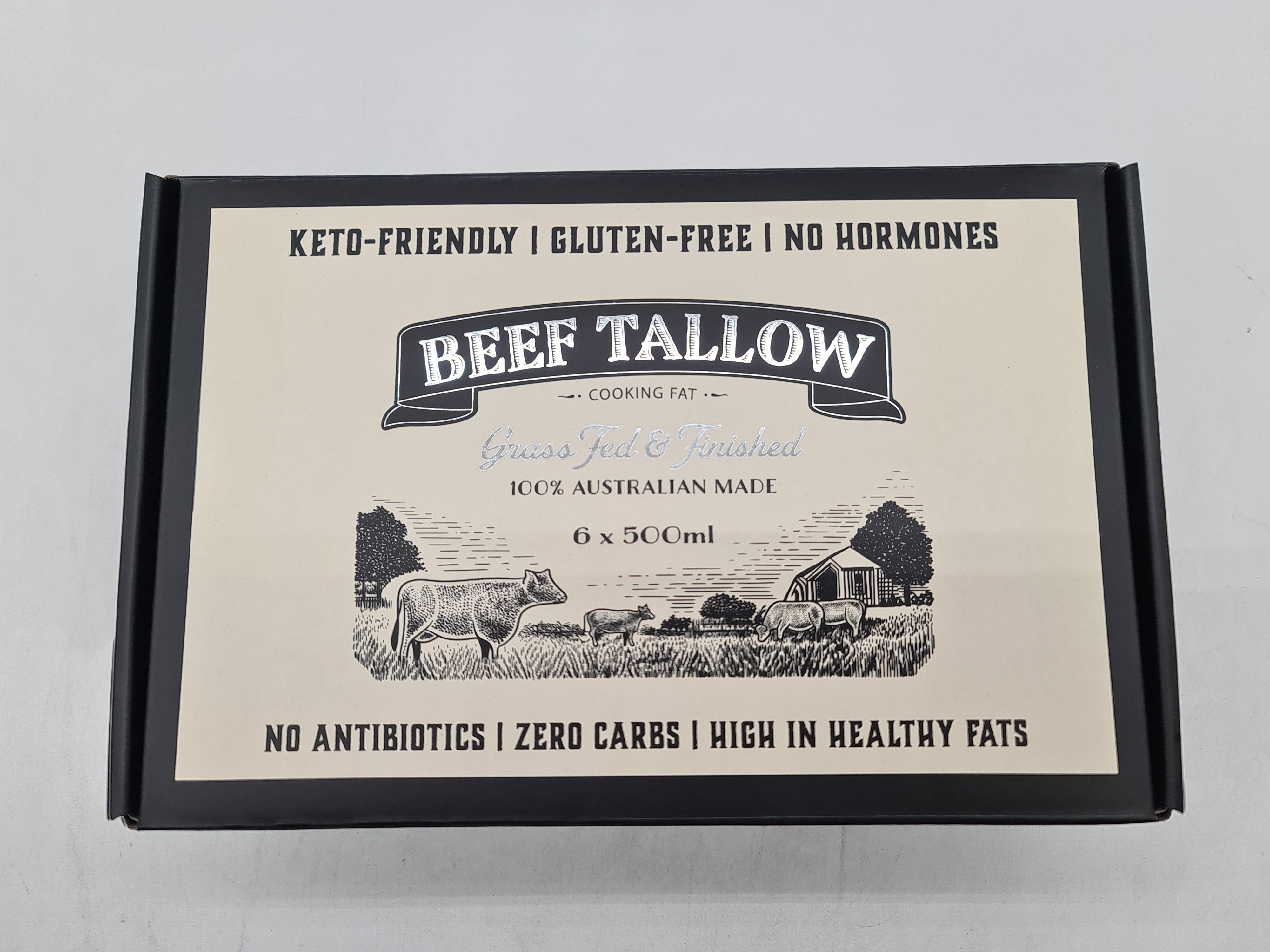 Carnivore Society Beef Tallow – 100% Grass-Fed & Finished (Hormone and Antibiotic Free)