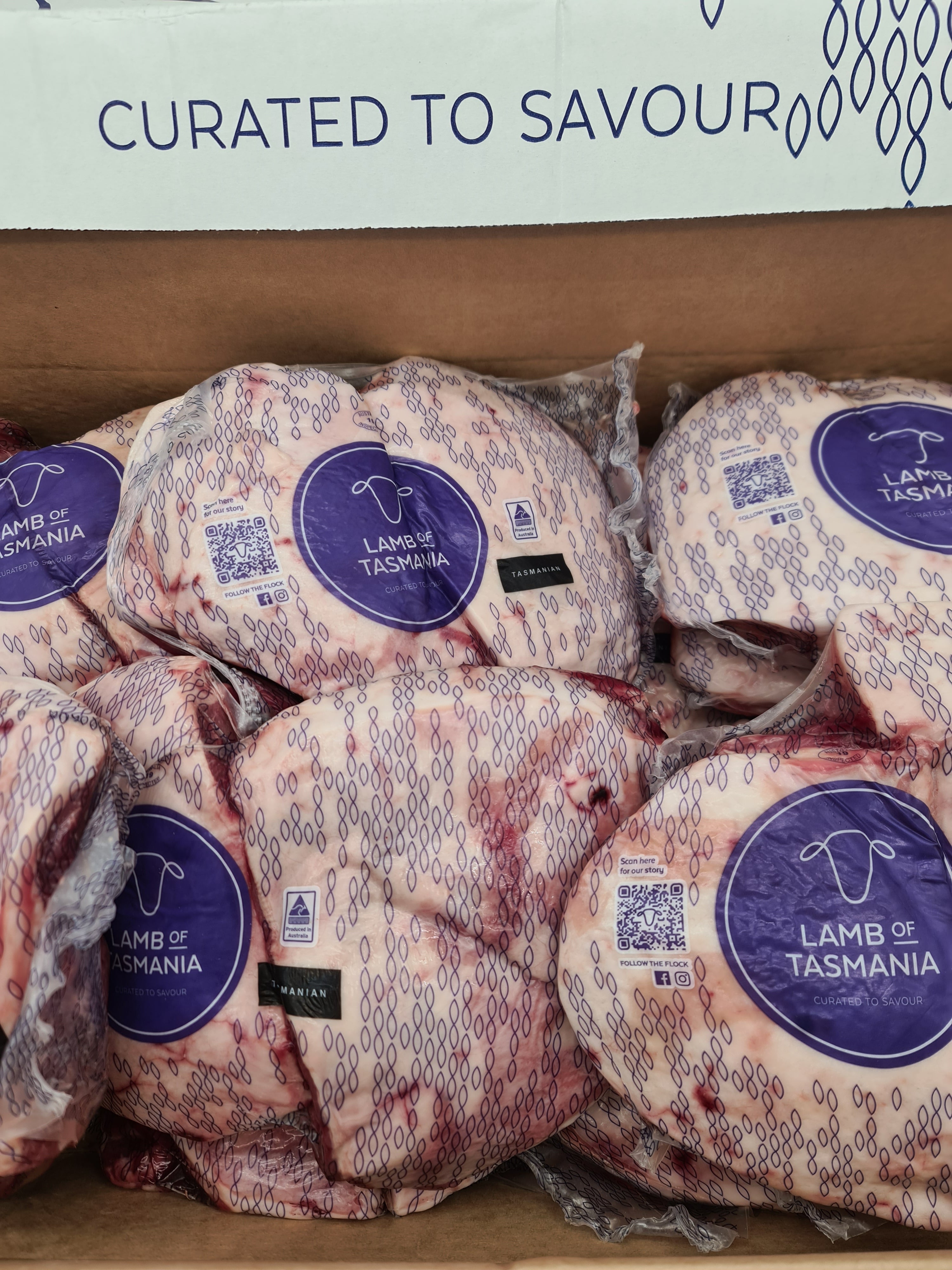 Lamb of Tasmania Chump $29/kg (Perfect for Spit Roasts)