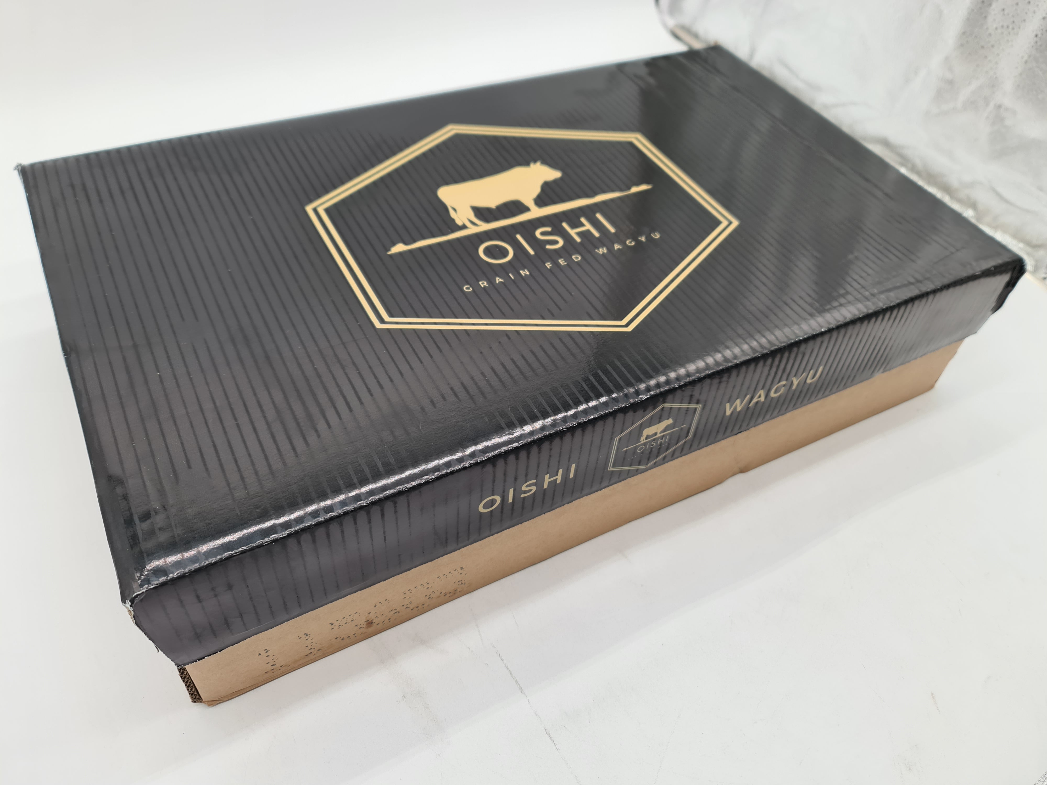 Oishi F1 Wagyu Porterhouse Striploin MB3+ $59/kg