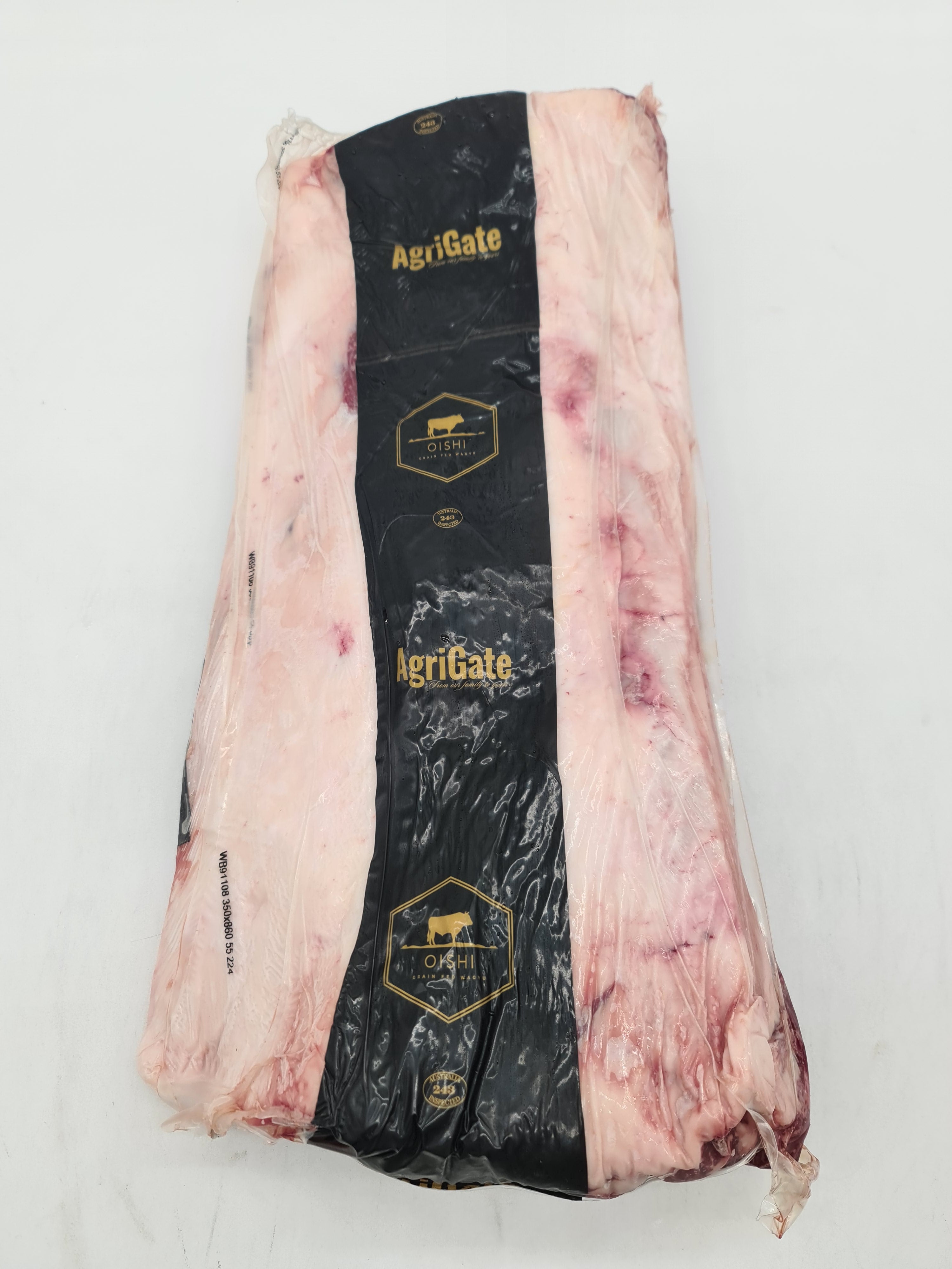 Oishi F1 Wagyu Porterhouse Striploin MB3+ $59/kg