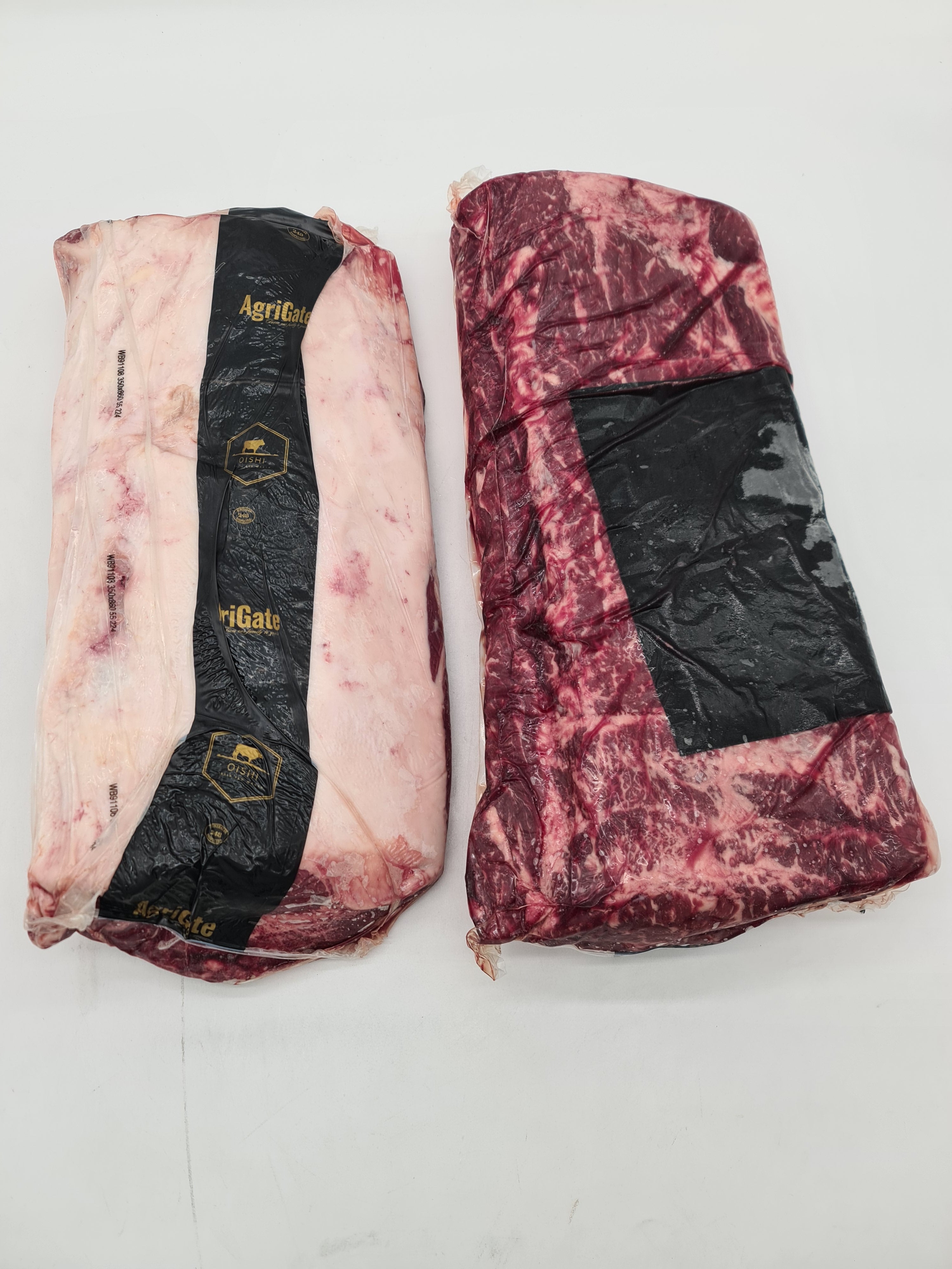 Oishi F1 Wagyu Porterhouse Striploin MB3+ $59/kg
